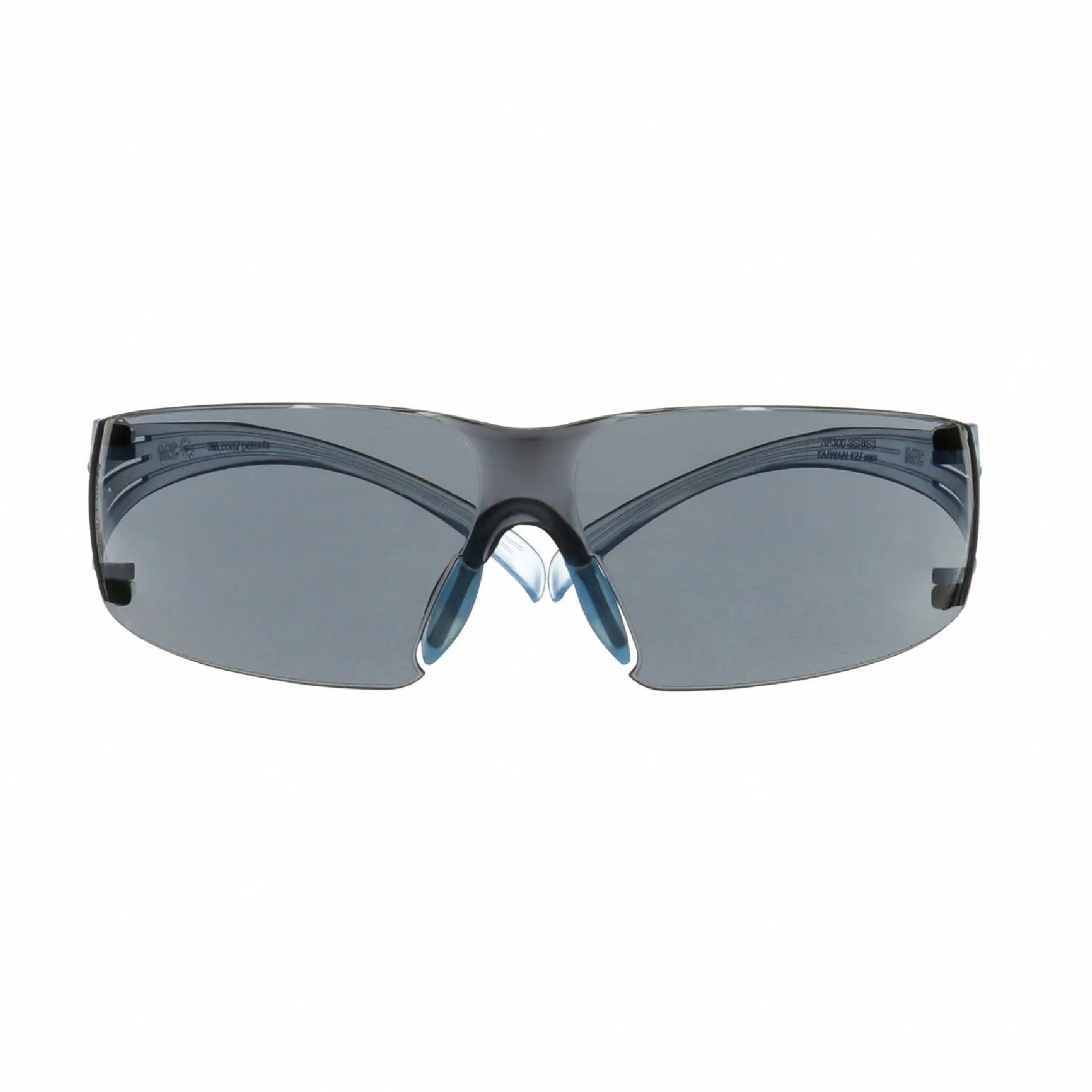 3M SecureFit 300 Series, SF302SGAF-LBL, Ice Blue Temples, Scotchgard

Anti-fog Coating, Gray AF-AS Lens, 20 ea/cs 