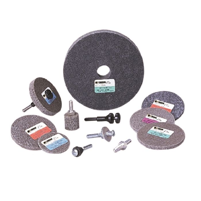 3M 7010330280 Standard Abrasives S/C Unitized Wheel 890382, 524, Gray, 1 inch x .25 inches x .063 inches, Case of 10