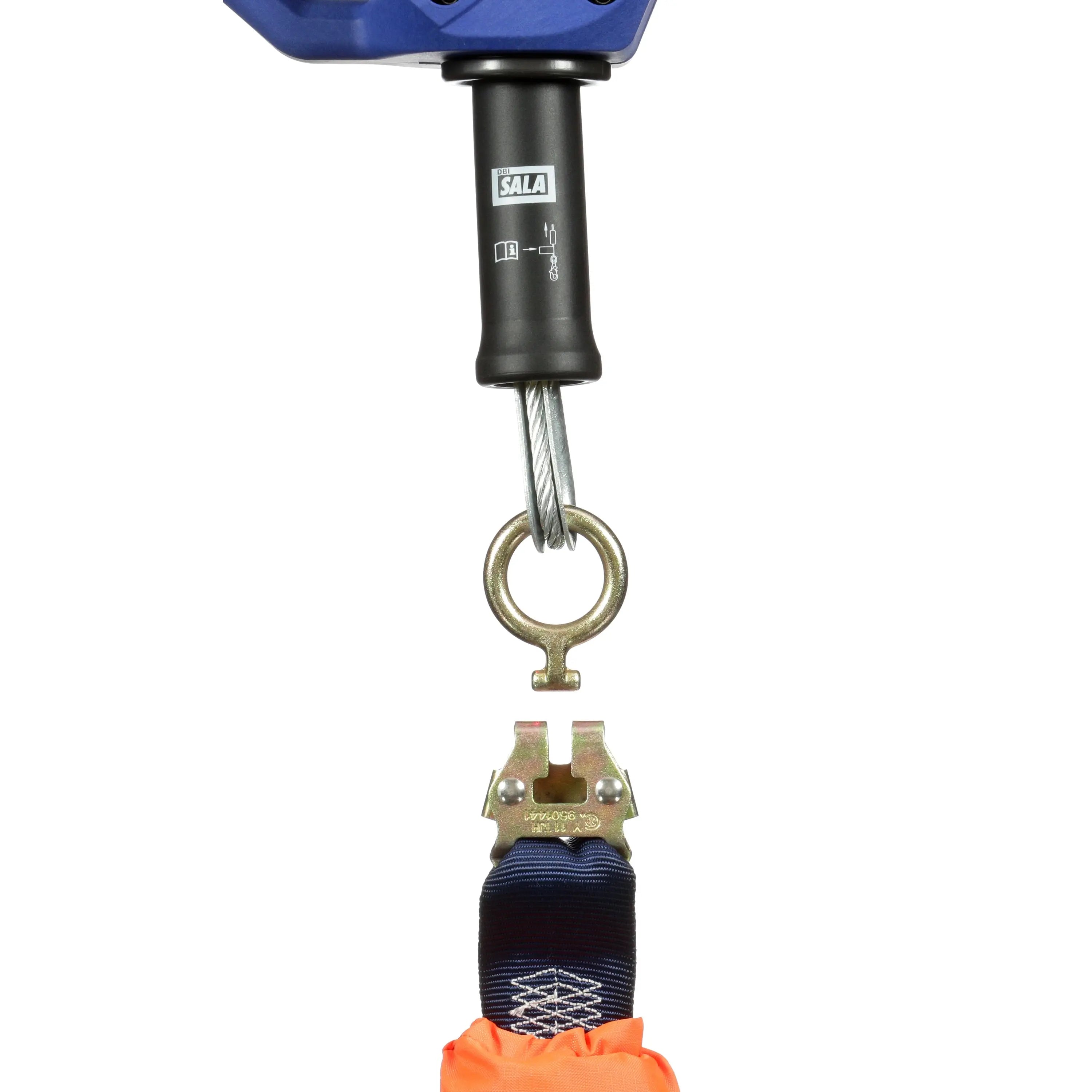 3M DBI-SALA EZ-Stop Modular Shock Absorber Assembly For Leading Edge Self-Retracting Lifeline 1246500, 1 Each 