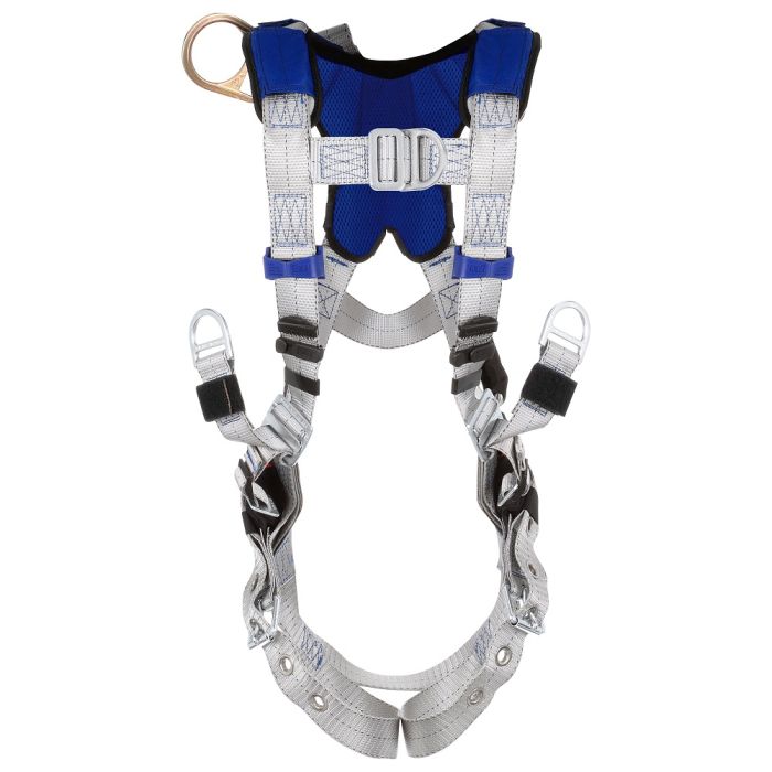 3M DBI-SALA 1401152 ExoFit X100 Comfort Oil & Gas Climbing/Positioning/Suspension Safety Harness, Gray, Large, 1 Each