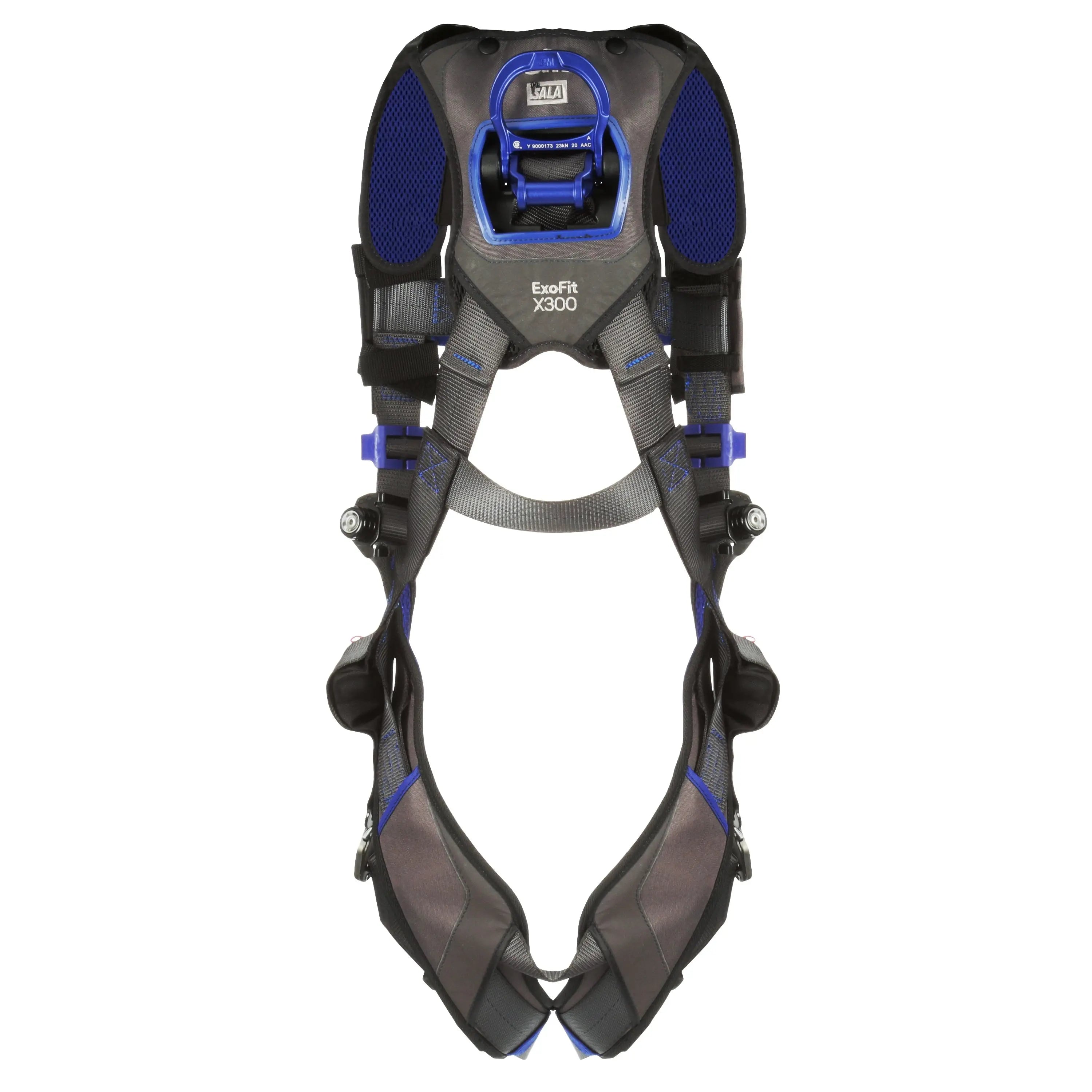 3M DBI-SALA ExoFit X300 Comfort Vest Climbing Safety Harness 1113037, Large, 1 Each 
