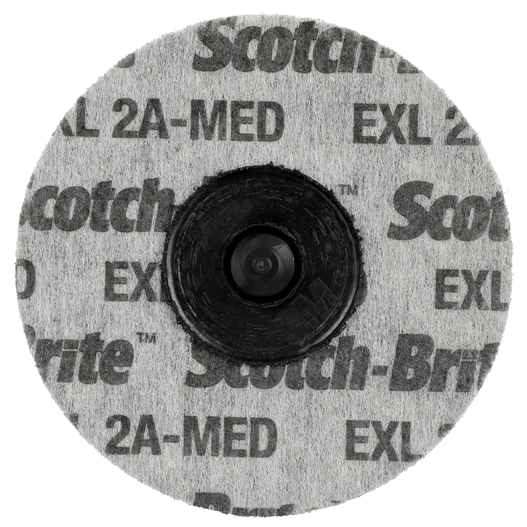 3M Scotch-Brite 7100000858 Roloc TR EXL Unitized Wheel, XL-UR, 2A Medium, 3 in Diameter, 1 Each