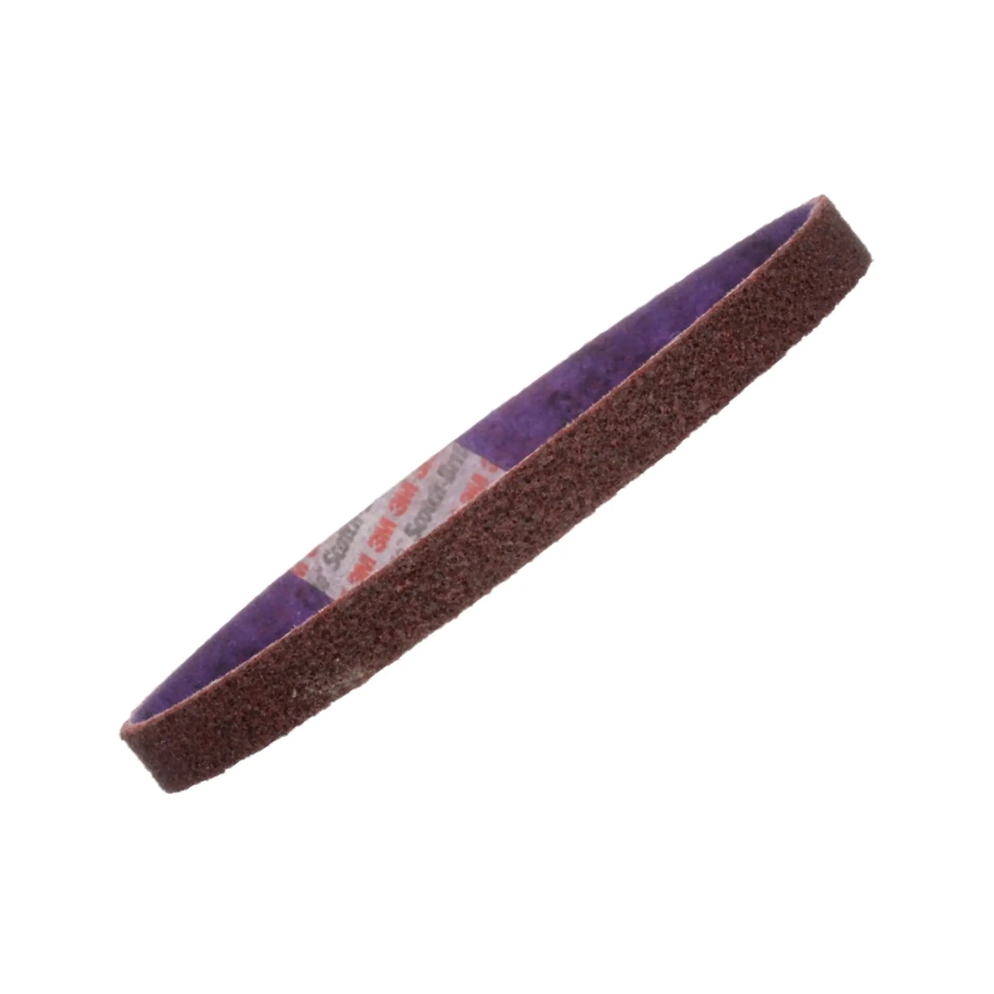3M Scotch-Brite 7100010674 Durable Flex Low Stretch Belt, DF-BL, Aluminum Oxide Medium, 1/2 in x 18 in, 1 Each 