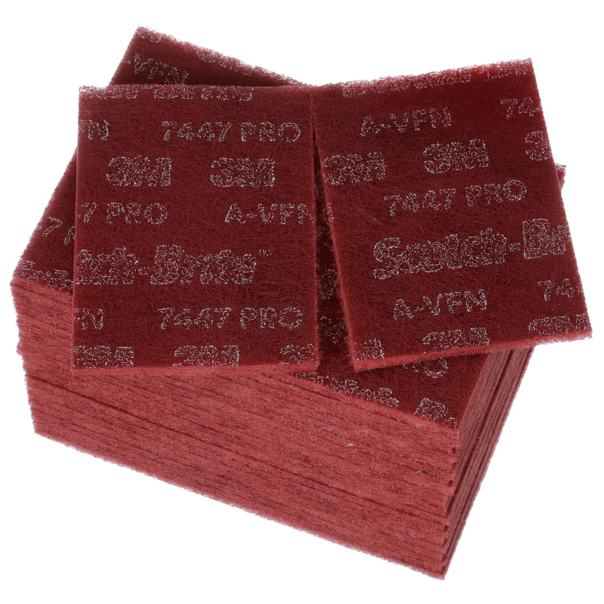 3M Scotch-Brite 7100023339 Hand Pad 7447 Pro, PO-HP, A/O Very Fine, 6 in x 9 in 