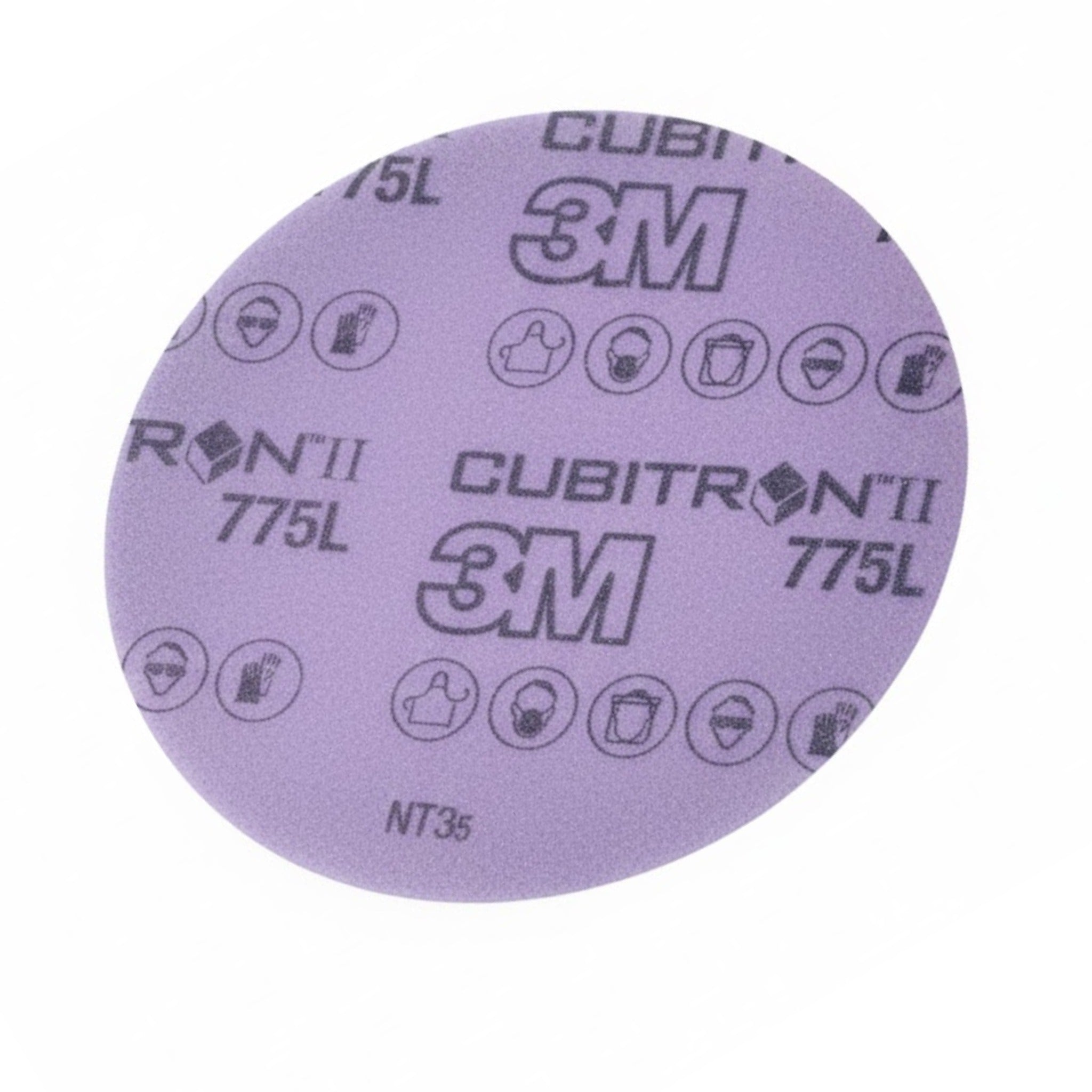 3M Cubitron II 7100045901/775L Stikit Film Disc Roll, 80+ 3MIL, 5 in x NH, Die 500X 