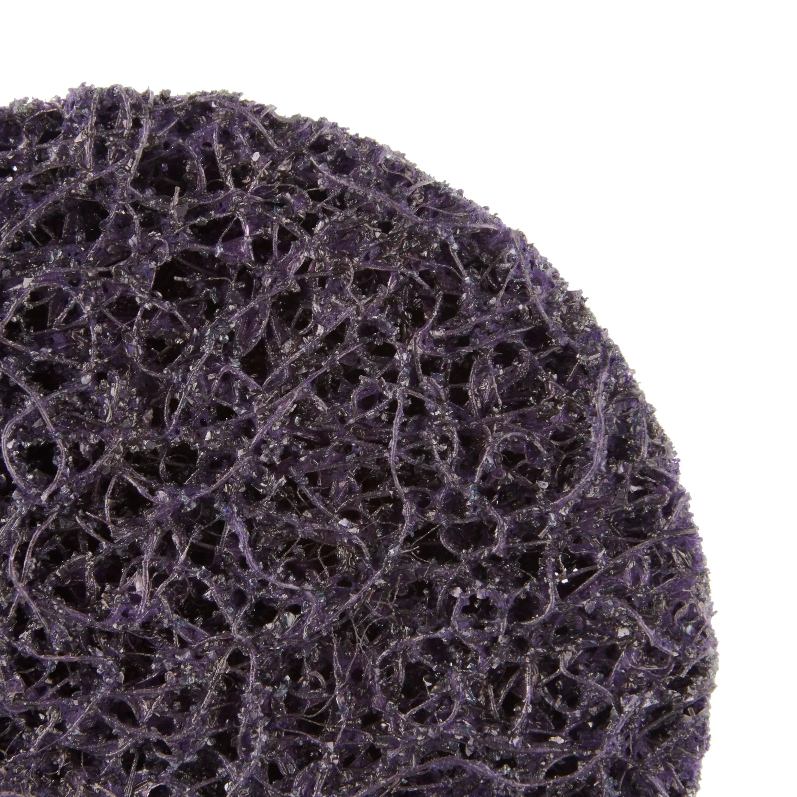 3M Scotch-Brite 7100173794 Roloc+ Clean and Strip XT Pro Disc, Extra Coarse Silicon Carbide, XO-ZR+, TR+, Purple, 4 in x 1/2 in, Case of 10 
