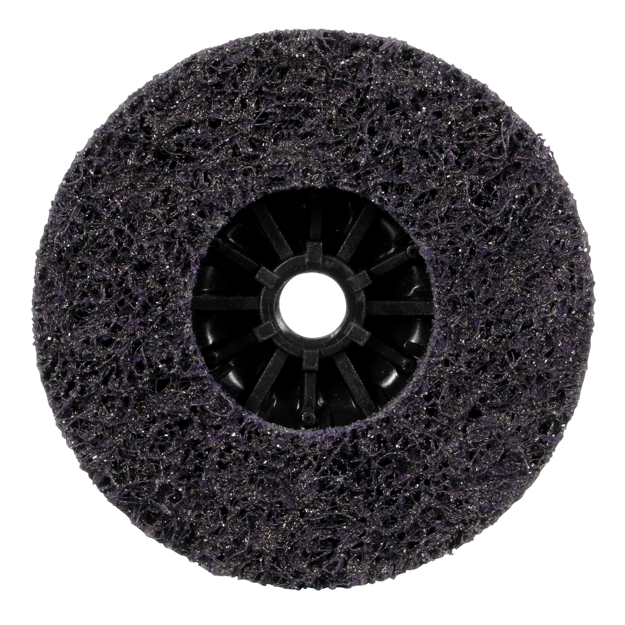 3M Scotch-Brite 7100175252/7466 Clean and Strip XT Pro Disc, XO-DC, Silicon Carbide Extra Coarse, 4-1/2 in x 5/8"-11, Type 27,  Center