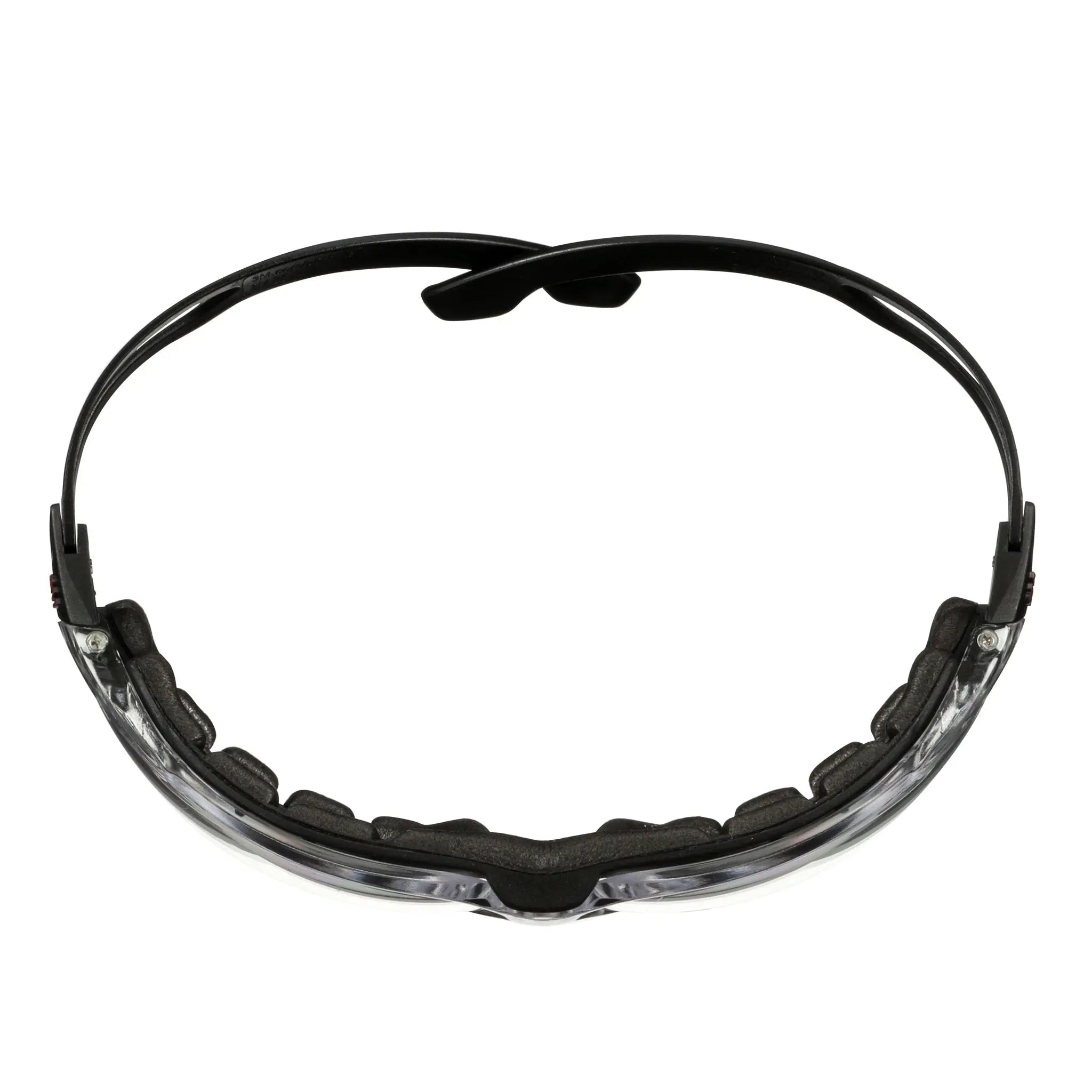 3M SecureFit 500 Series SF501SGAF-BLK-FM, Black, Scotchgard Anti-Fog Coating, Clear AF-AS Lns, Fm Gskt, 20 ea/Case 