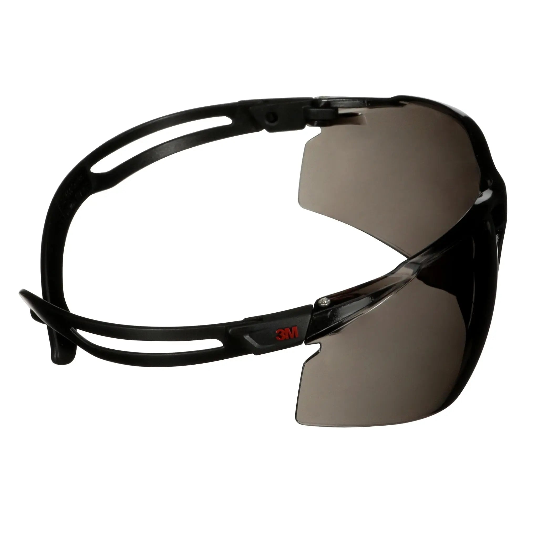 3M SecureFit5 500 Series SF502SGAF-BLK, Black, Scotchgard Anti-Fog Coating, Gray AF-AS Lens, 20 ea/Case 