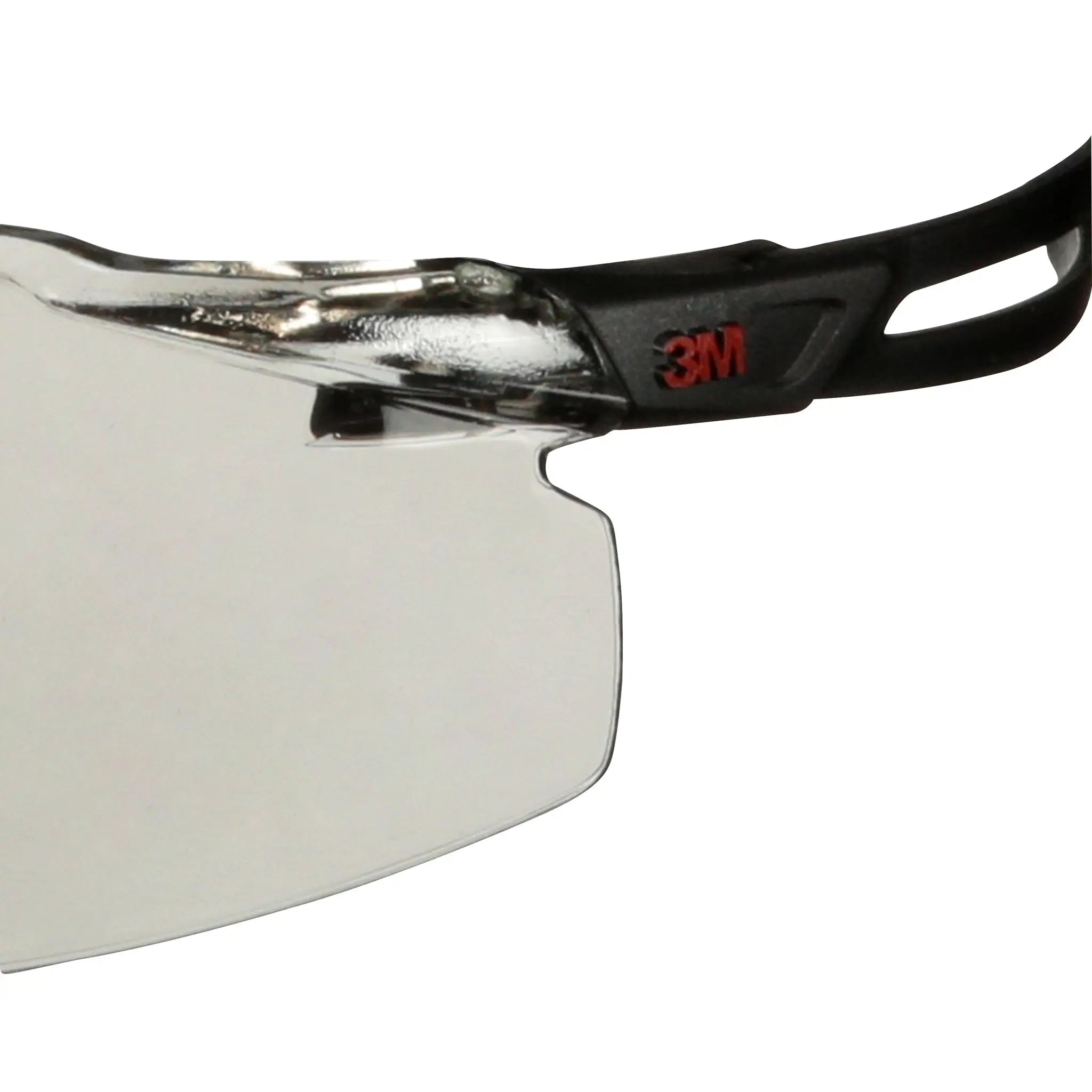 3M SecureFit 500 Series SF507SGAF-BLK, Black, Scotchgard Anti-Fog Coating, IO Gray AF-AS Lens, 20 ea/Case 