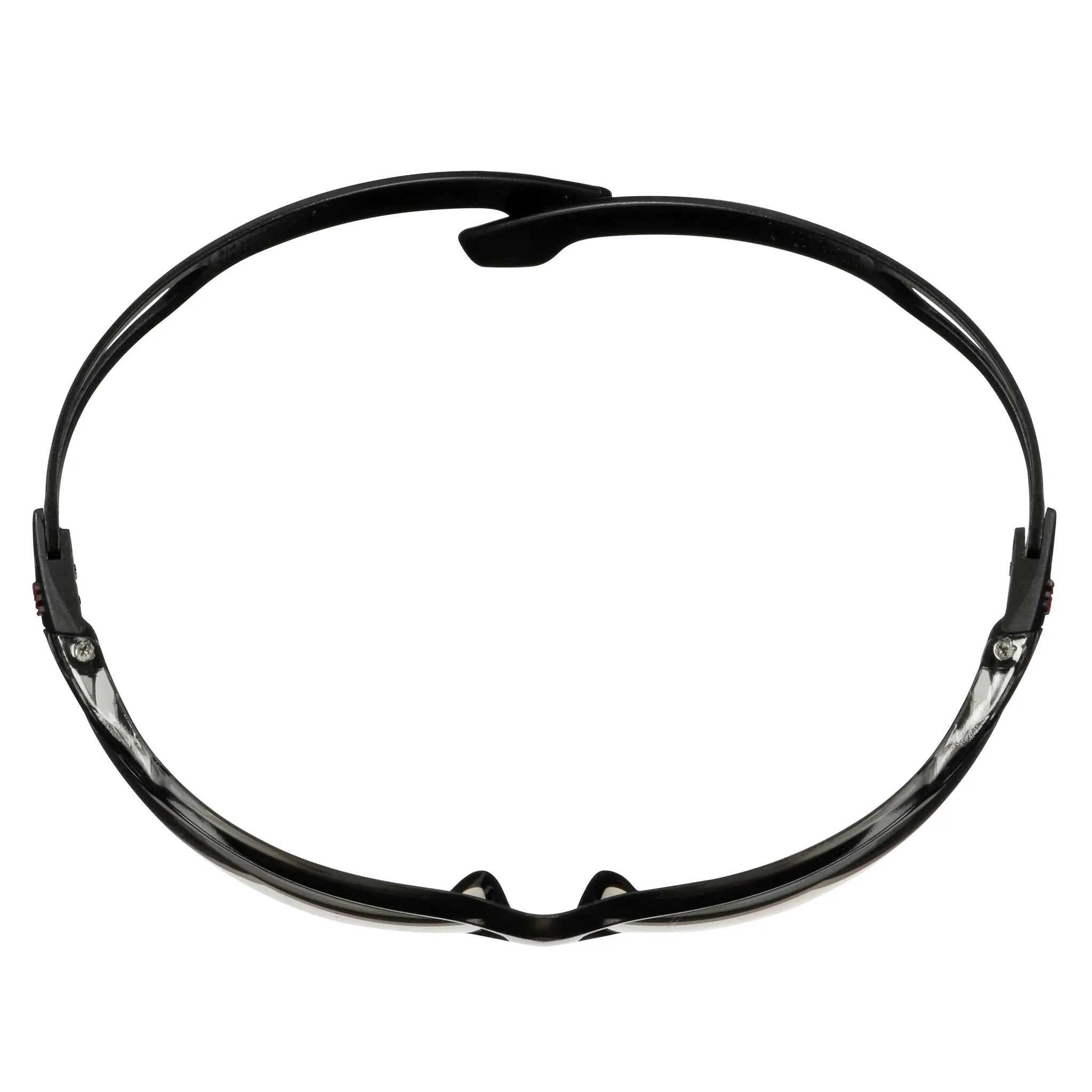 3M SecureFit 500 Series SF507SGAF-BLK, Black, Scotchgard Anti-Fog Coating, IO Gray AF-AS Lens, 20 ea/Case 