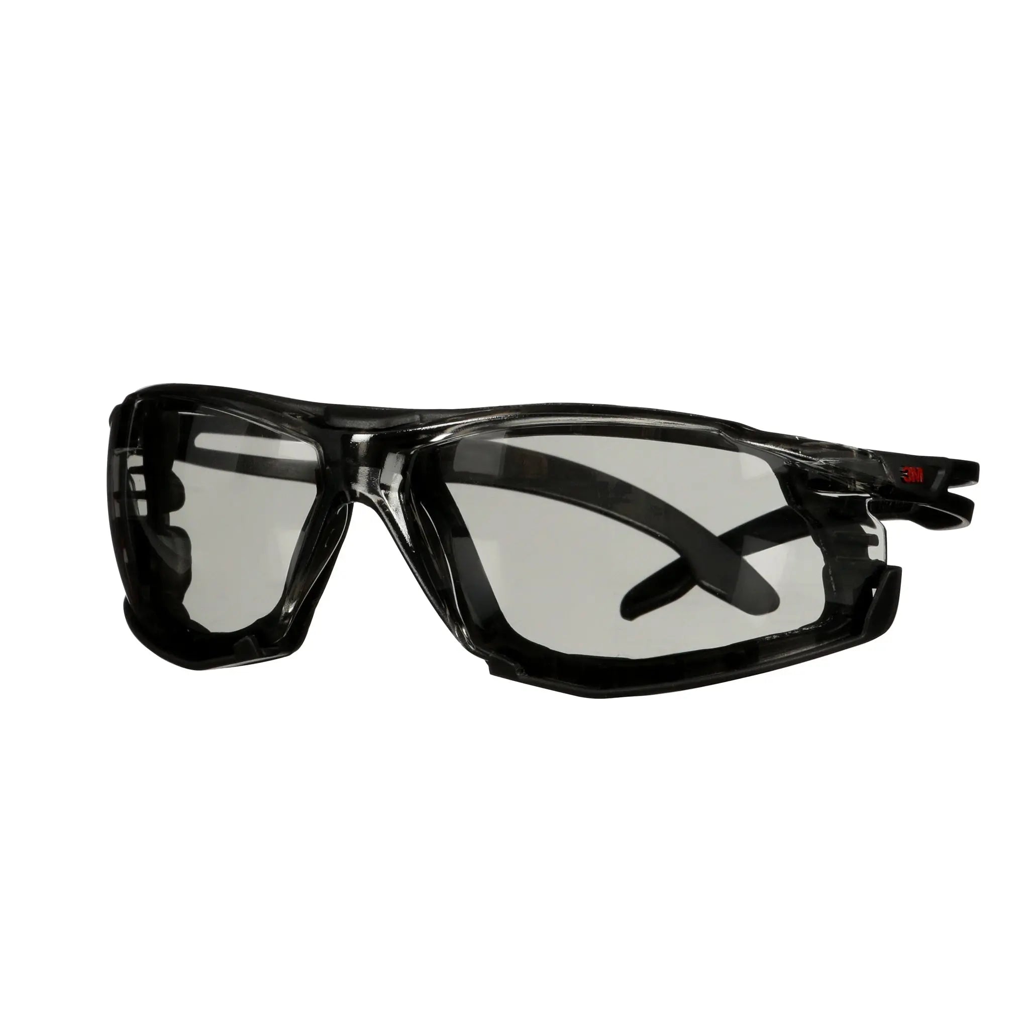 3M SecureFit 500 Series SF507SGAF-BLK-FM, Black, Scotchgard Anti-Fog Coating, IO Gray AF-AS Lns, Fm Gskt, 20 ea/Case 