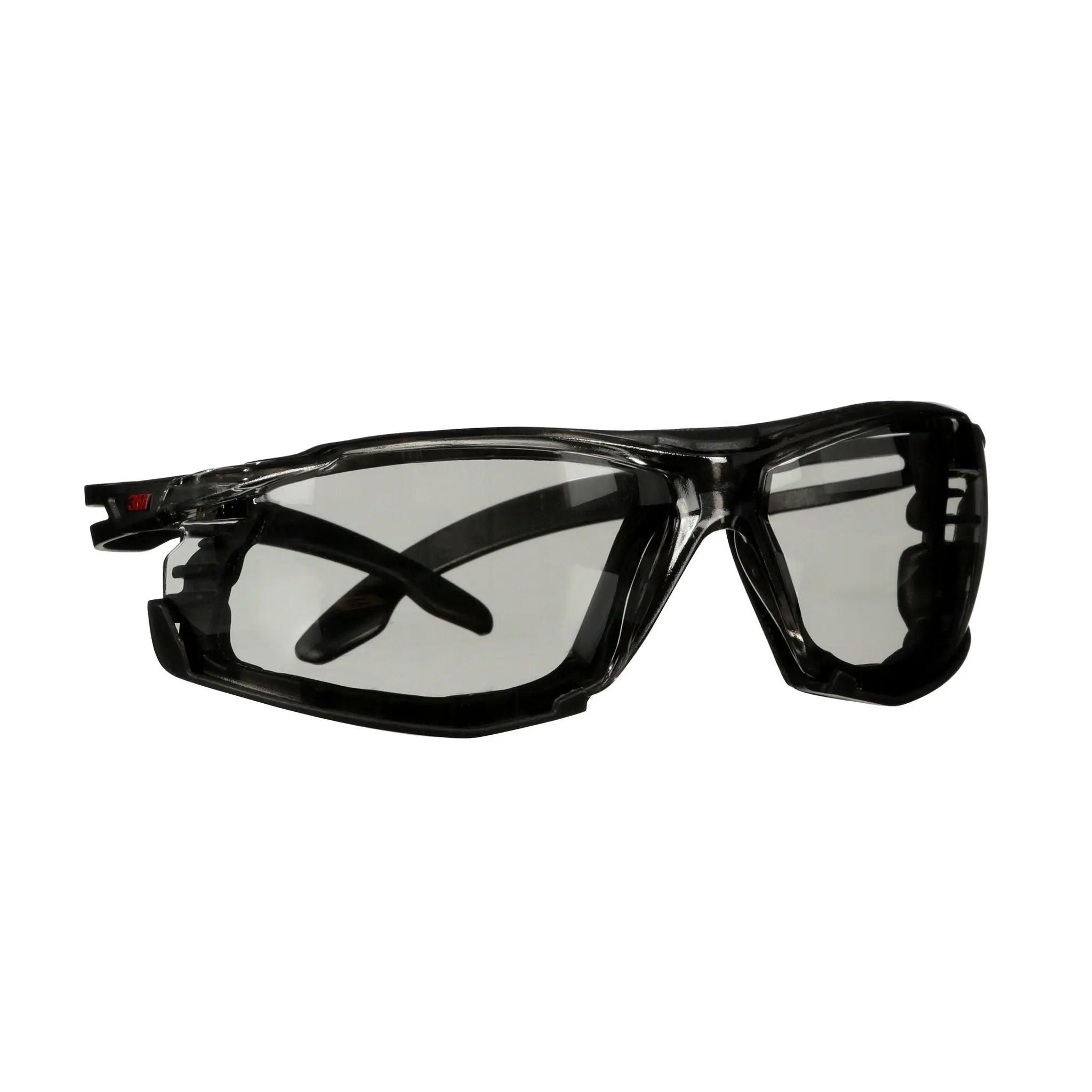 3M SecureFit 500 Series SF507SGAF-BLK-FM, Black, Scotchgard Anti-Fog Coating, IO Gray AF-AS Lns, Fm Gskt, 20 ea/Case 