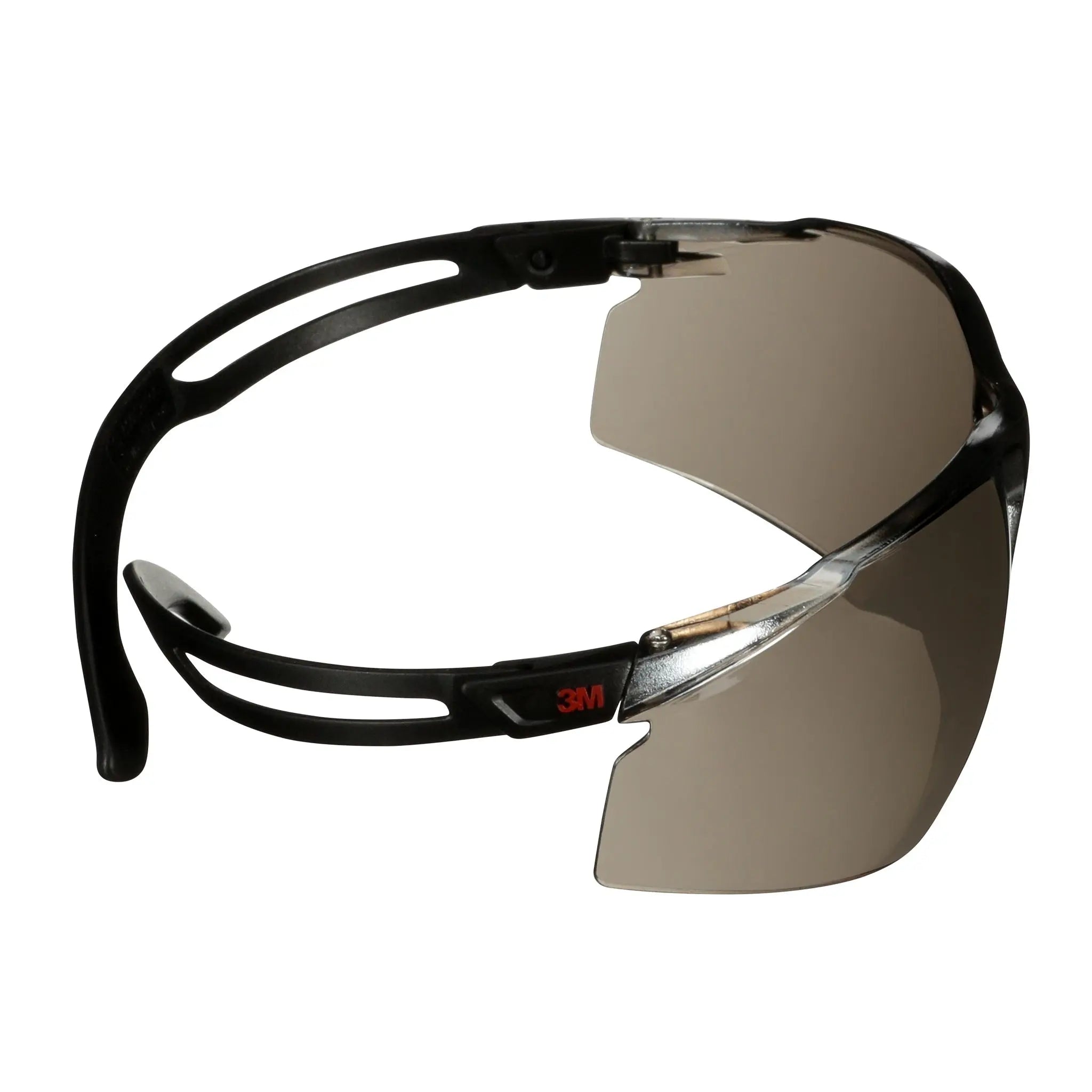 3M SecureFit 500 Series SF509AF-BLK, Black, Silver Mirror Anti-Fog/Anti-Scratch Lens, 20 ea/Case 