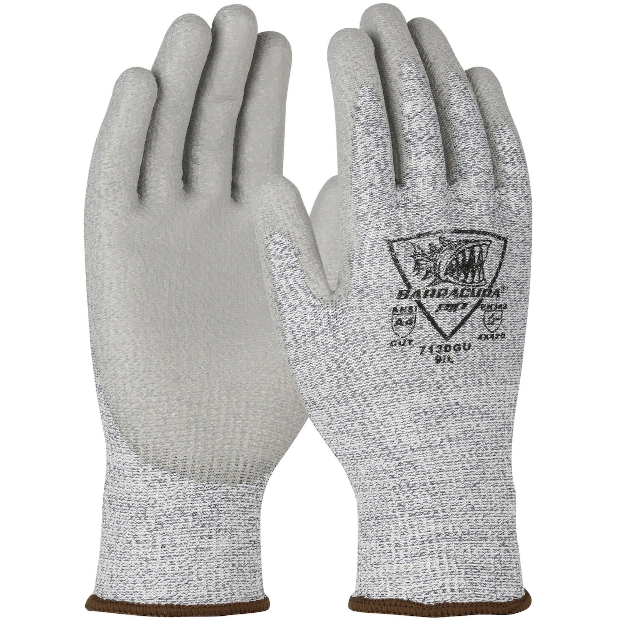PIP West Chester 713DGU Barracuda Seamless Knit Polykor Blended Glove, Gray, 1 Dozen