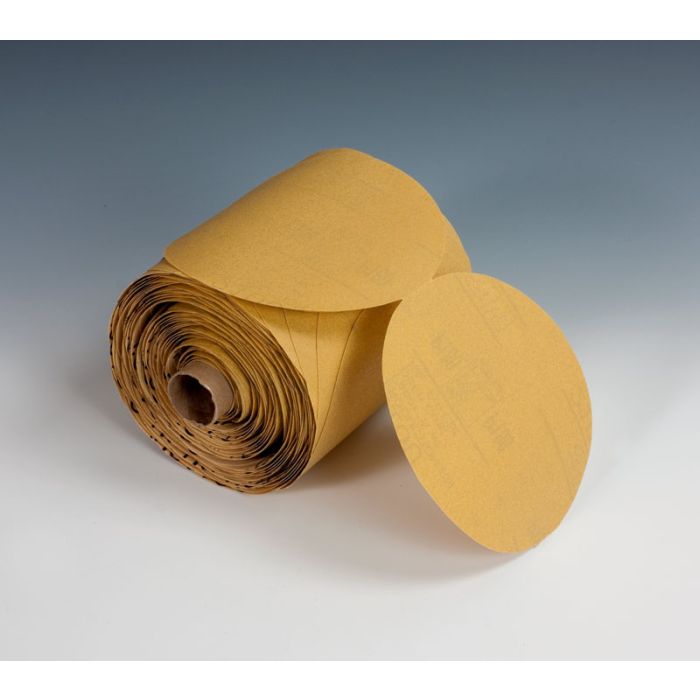 3M™ Stikit™ Paper Disc Roll 210U, 5 in x NH, P180 A-weight, 250 discs per roll, 4 rolls per case