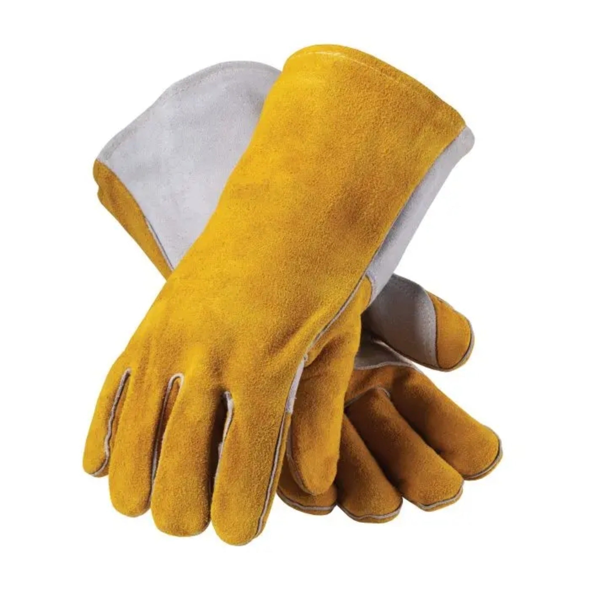 PIP 73-7150 Side Split Leather with Foam Liner & Kevlar Stitched Glove_Flat