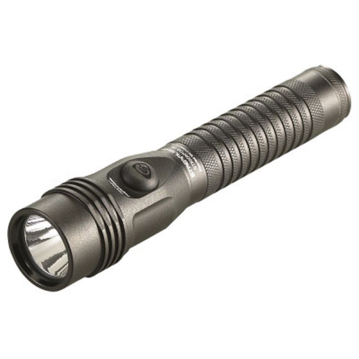 Streamlight Strion DS HL 74613 Handheld Dual Switch Flashlight With 120V 100V AC Charge Cord, Black, One Size, 1 Each