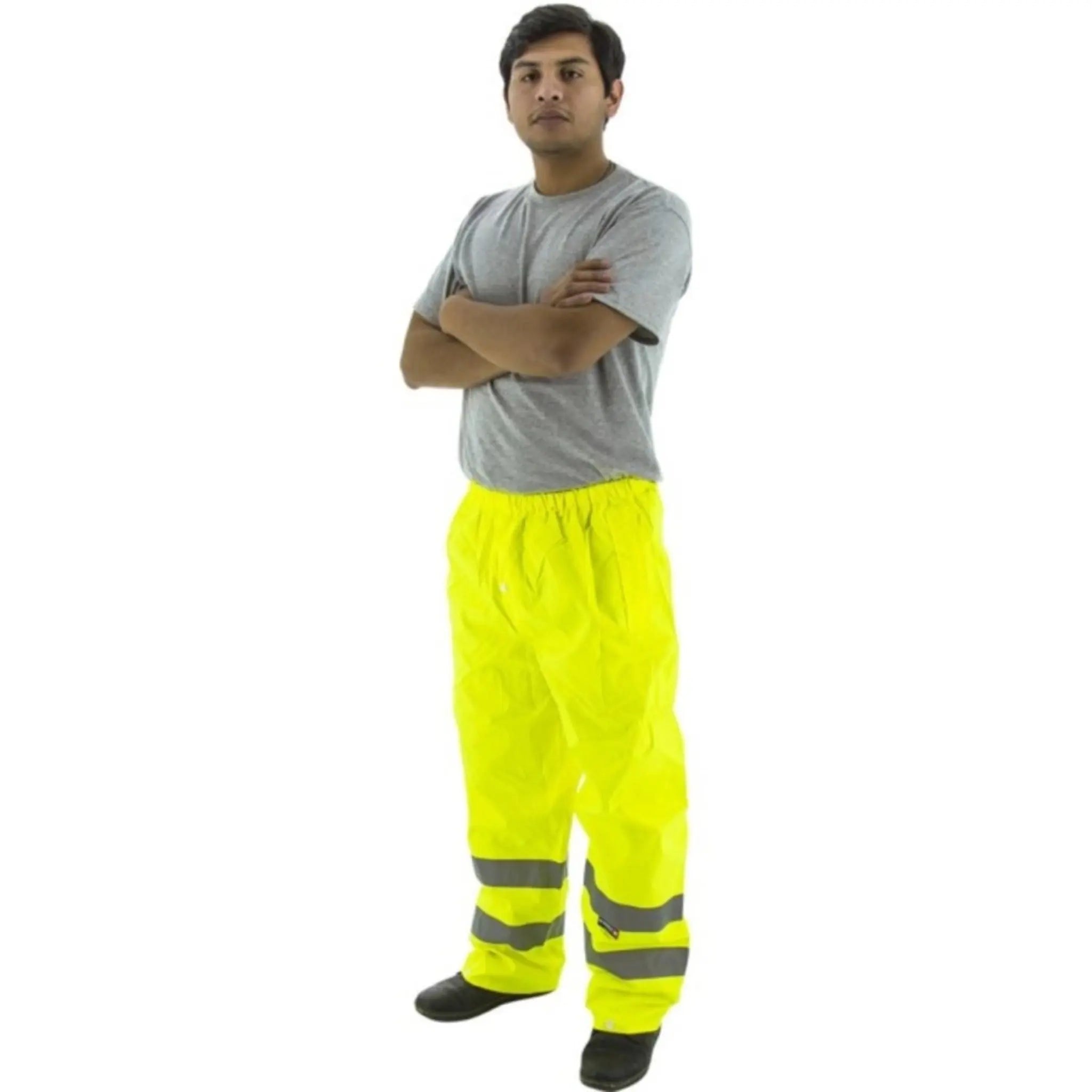 MAJESTIC GLOVE 75-2351 High Visibility Waterproof Rain Pants-Main-Image
