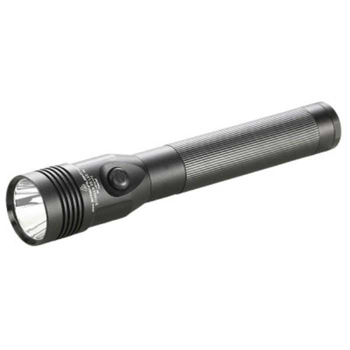 Streamlight Stinger DS LED HL 75458 Rechargeable Dual Switch Flashlight With 120V 100V AC And 12V DC Smart Charge PiggyBank, Black, One Size, 1 Each