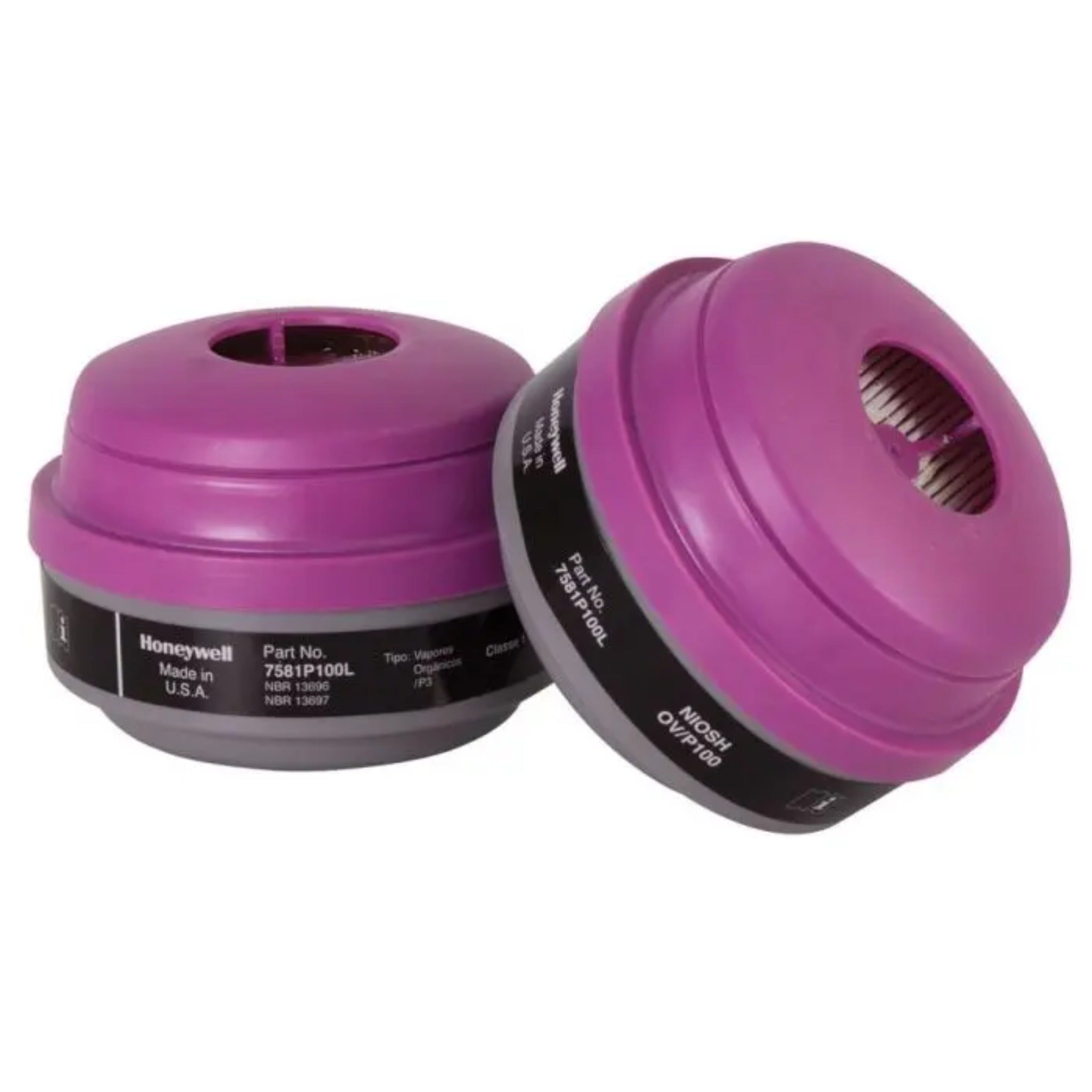 Honeywell 068-7581P100L Organic Vapor with P100 Respirator Cartridge-main_Image