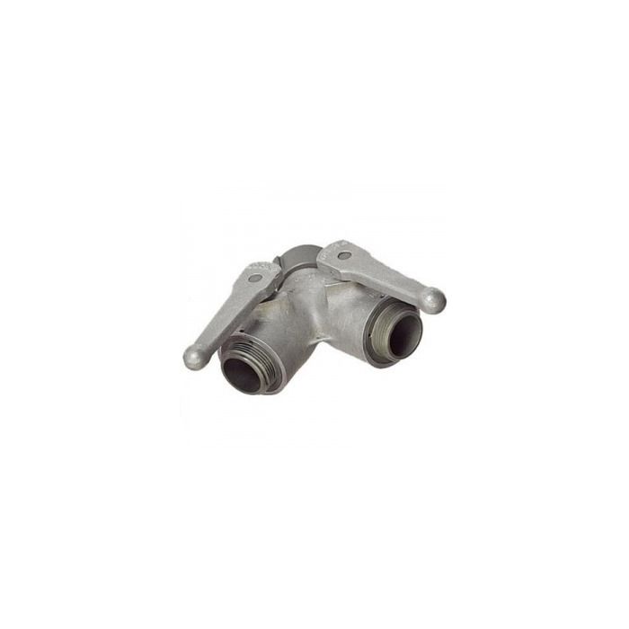 Wye Valve 1.5in F. Swivel x (2) 1in M. Outlets