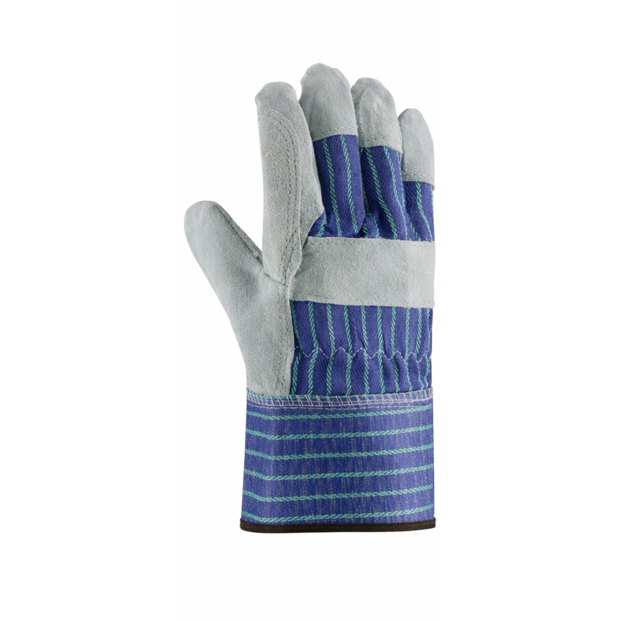 PIP 82-7763 Superior Grade Split Cowhide Leather Double Palm Glove_Back_Image