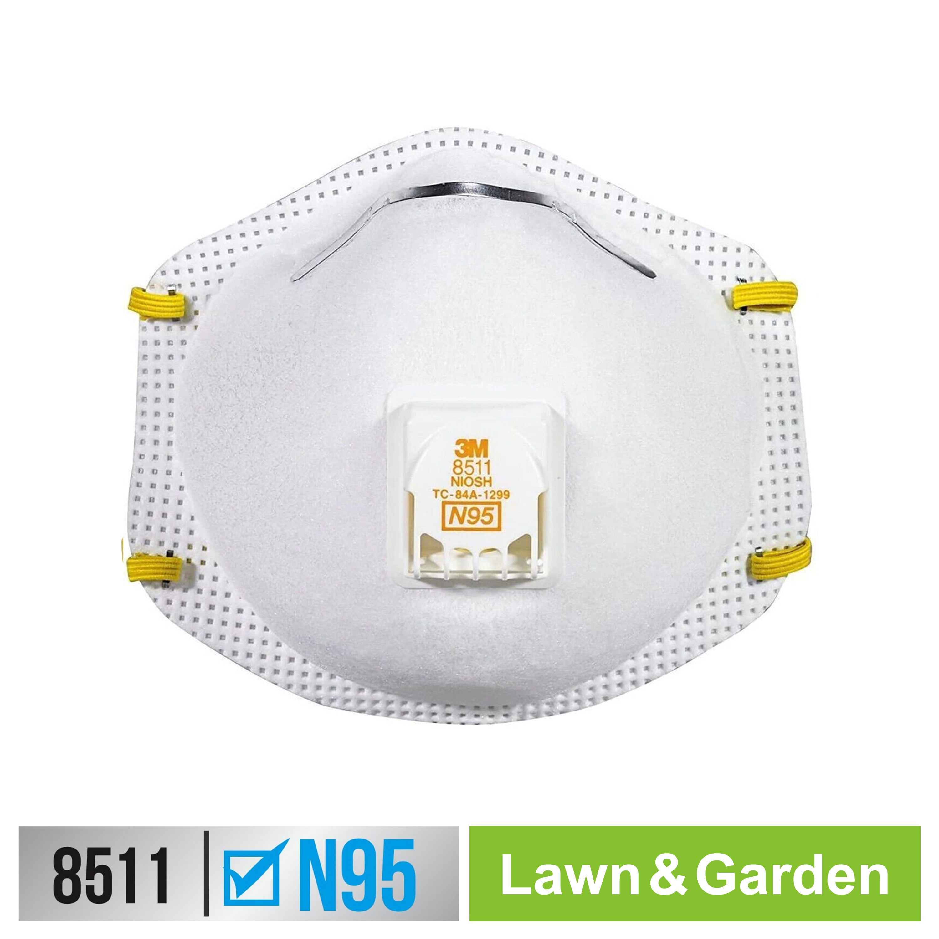 3M™ 8511 N95 Particulate Respirator (Box of 10) | 3M Respirator 