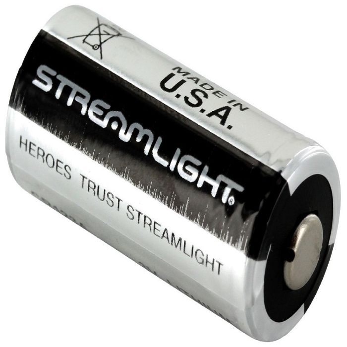 Streamlight 85179 CR123A Lithium Battery, Silver, One Size, Pack of 400