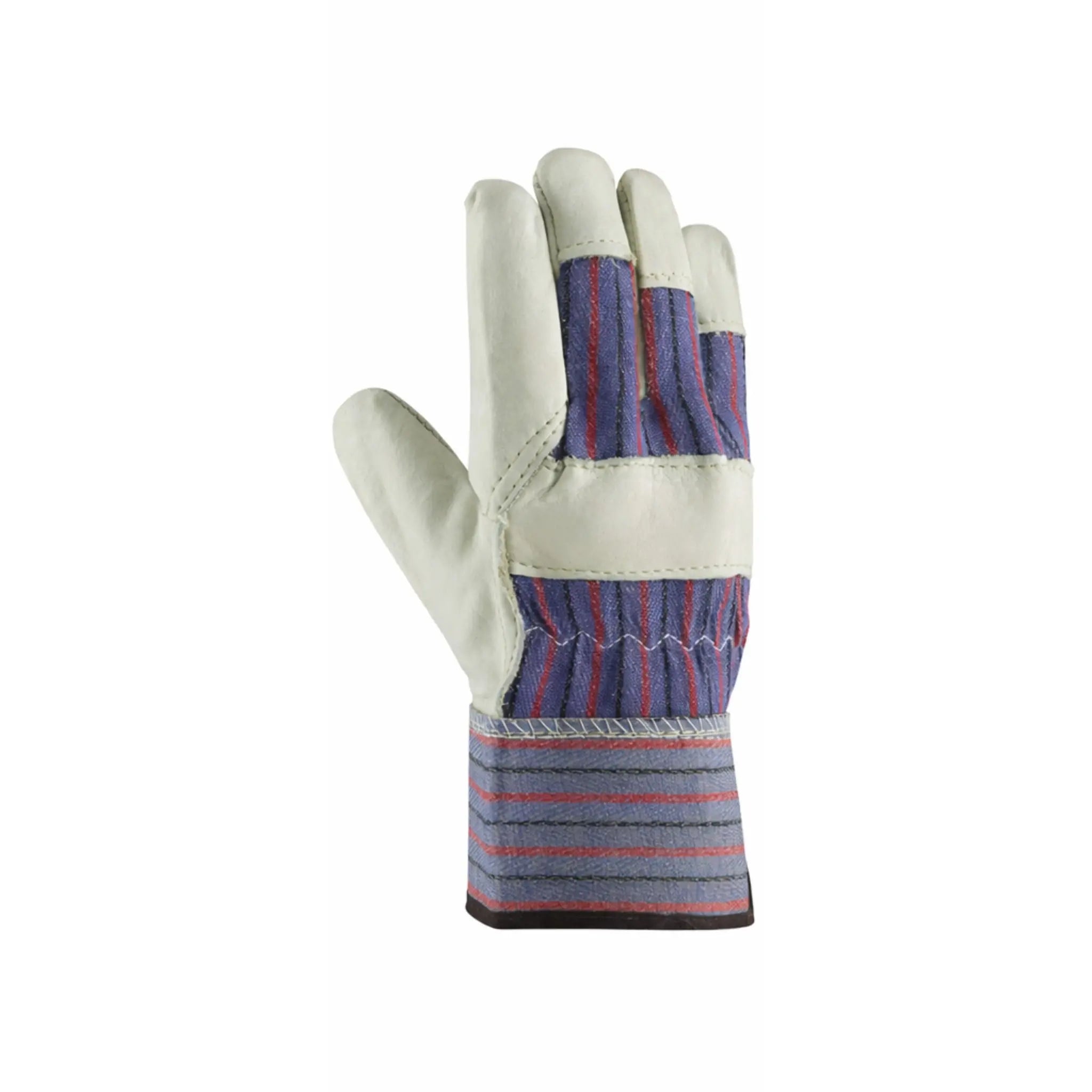 PIP 87-1563 Regular Grade Top Grain Leather Palm Glove - Safety Cuff_Back_Image