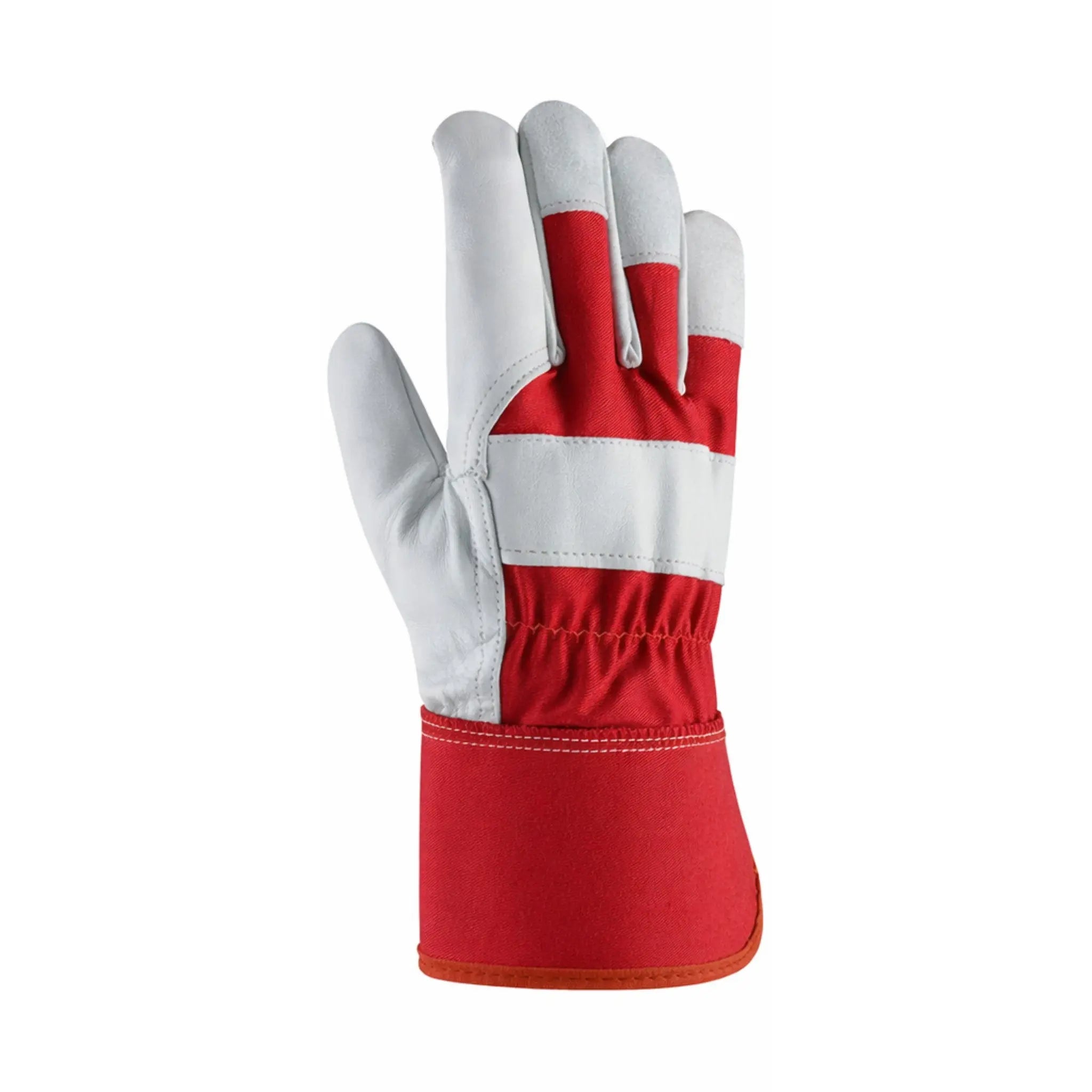 PIP 87-1944/L Goatskin Leather Palm Glove with Fabric Back_back_image