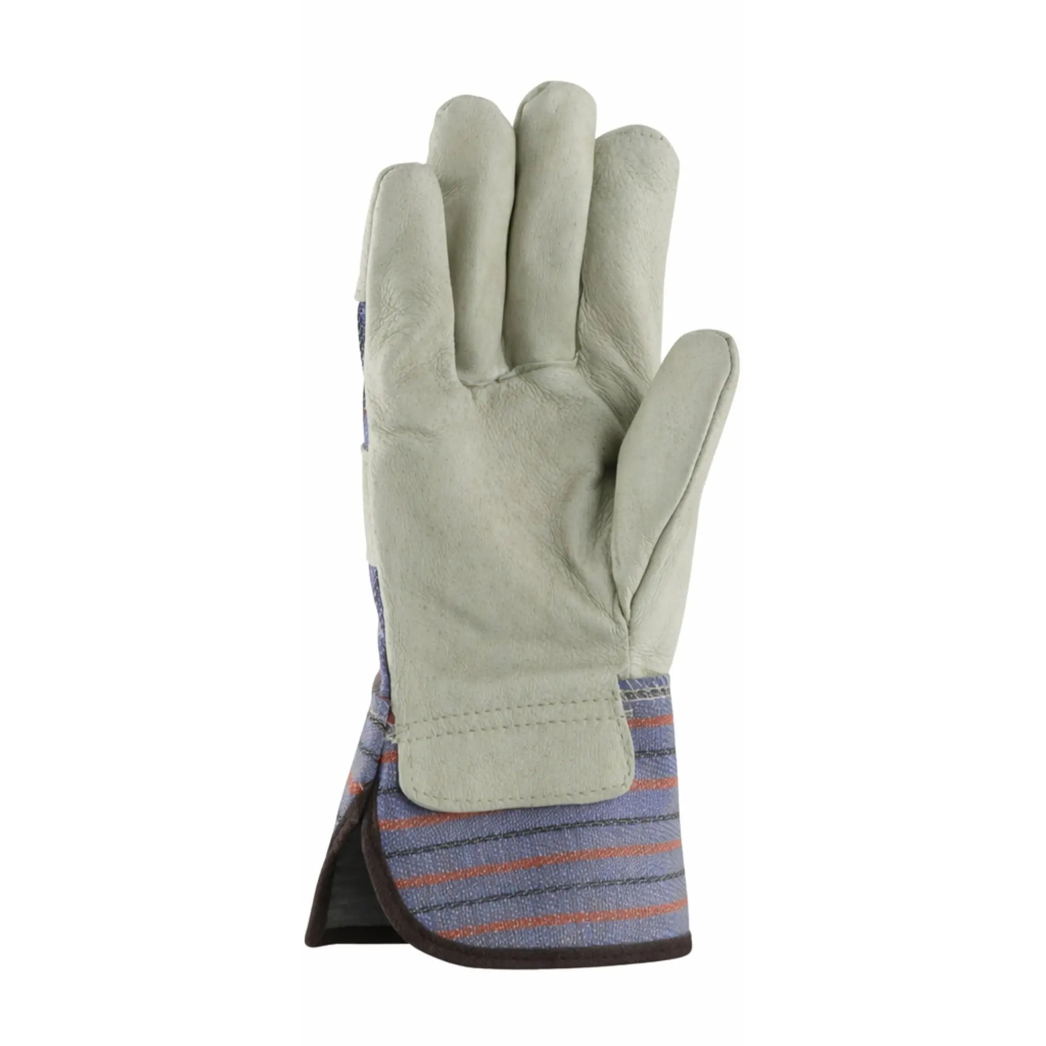 PIP 87-3563 Premium Grade Top Grain Leather Palm Glove - Safety Cuff_Front