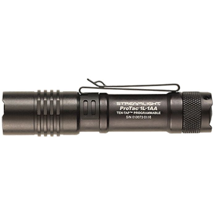 Streamlight ProTac 1L-1AA 88061 Dual Fuel Everyday Carry Flashlight, Black, One Size, 1 Clam Each