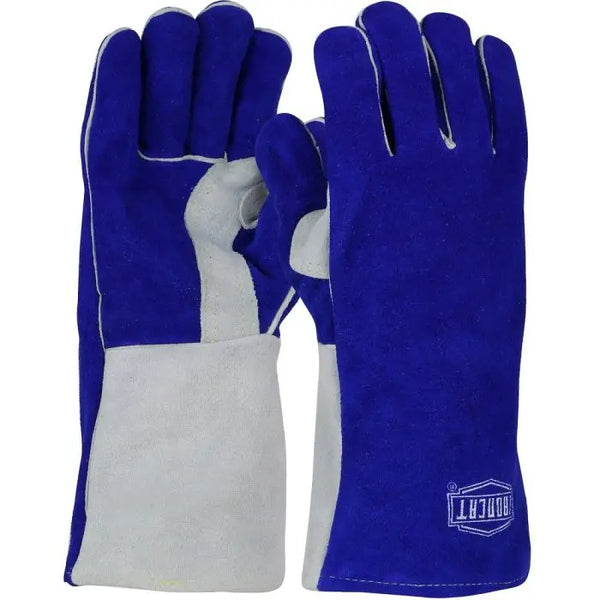 PIP West Chester 9051-L Ironcat Premium Grade Welder's Glove, Blue