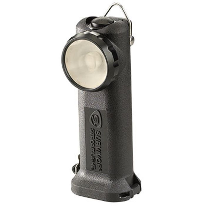 Streamlight Survivor 90523 Rechargeable Right Angle Light With 120 100V AC And 12V DC Smart Charge, Black, One Size, 1 Each
