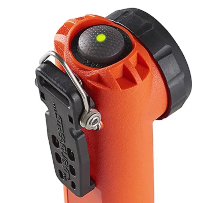 909 3.6v rechargeable lithium ion flashlight with aluminium housing Streamlight Survivor X - 120V/100V AC/12V DC - Orange