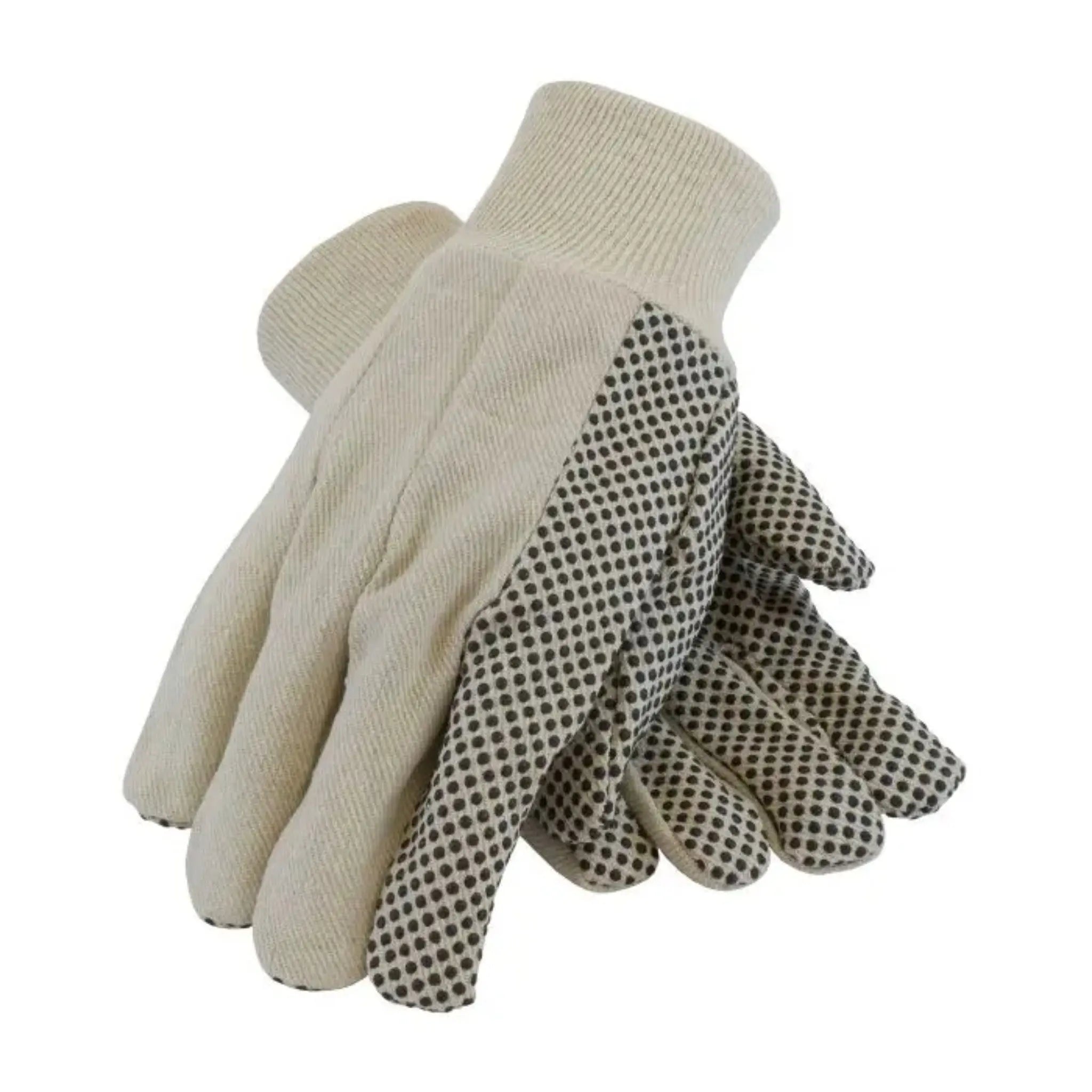 PIP 91-908PDI Economy Grade PVC Dot Grip Glove - Knitwrist - Men's_Flat