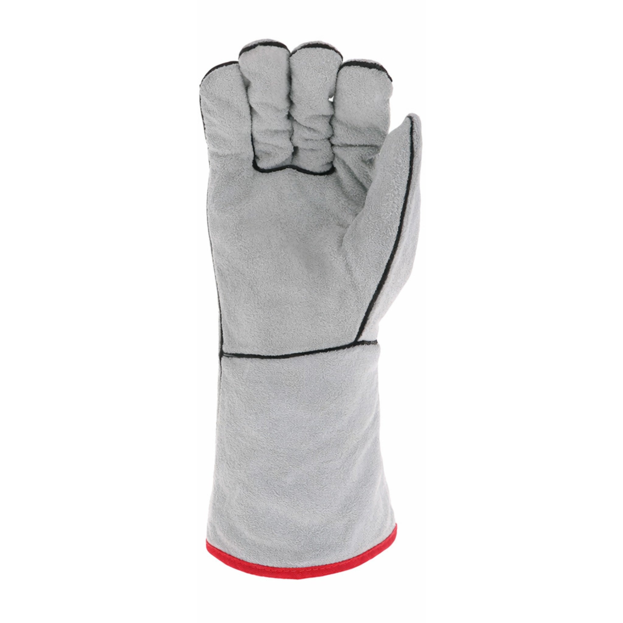PIP West Chester Ironcat 932 Split Cowhide Stick Welding Glove with Gauntlet Cuff-Back_Image