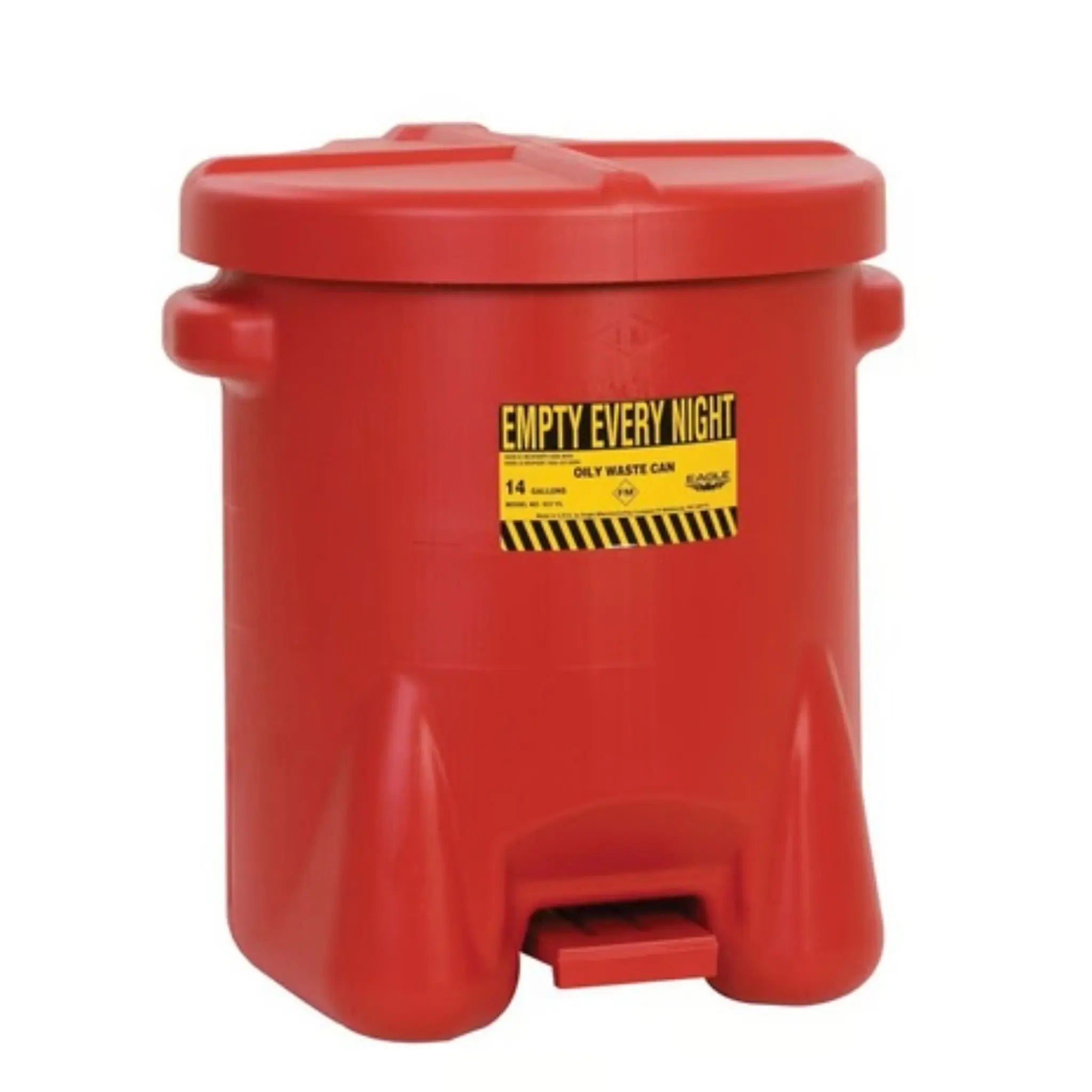 EAGLE MANUFACTURING - JUSTRITE 937FL 14 Gallon Safety Can With Foot Lever-main
