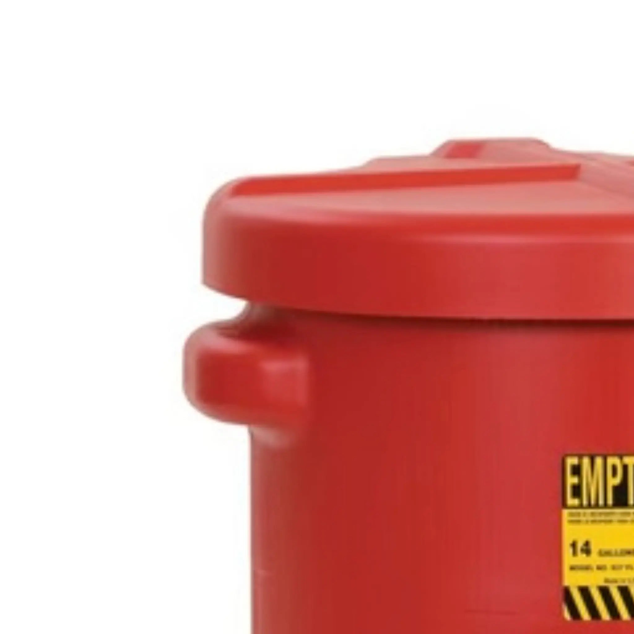 EAGLE MANUFACTURING - JUSTRITE 937FL 14 Gallon Safety Can With Foot Lever-Top_Left