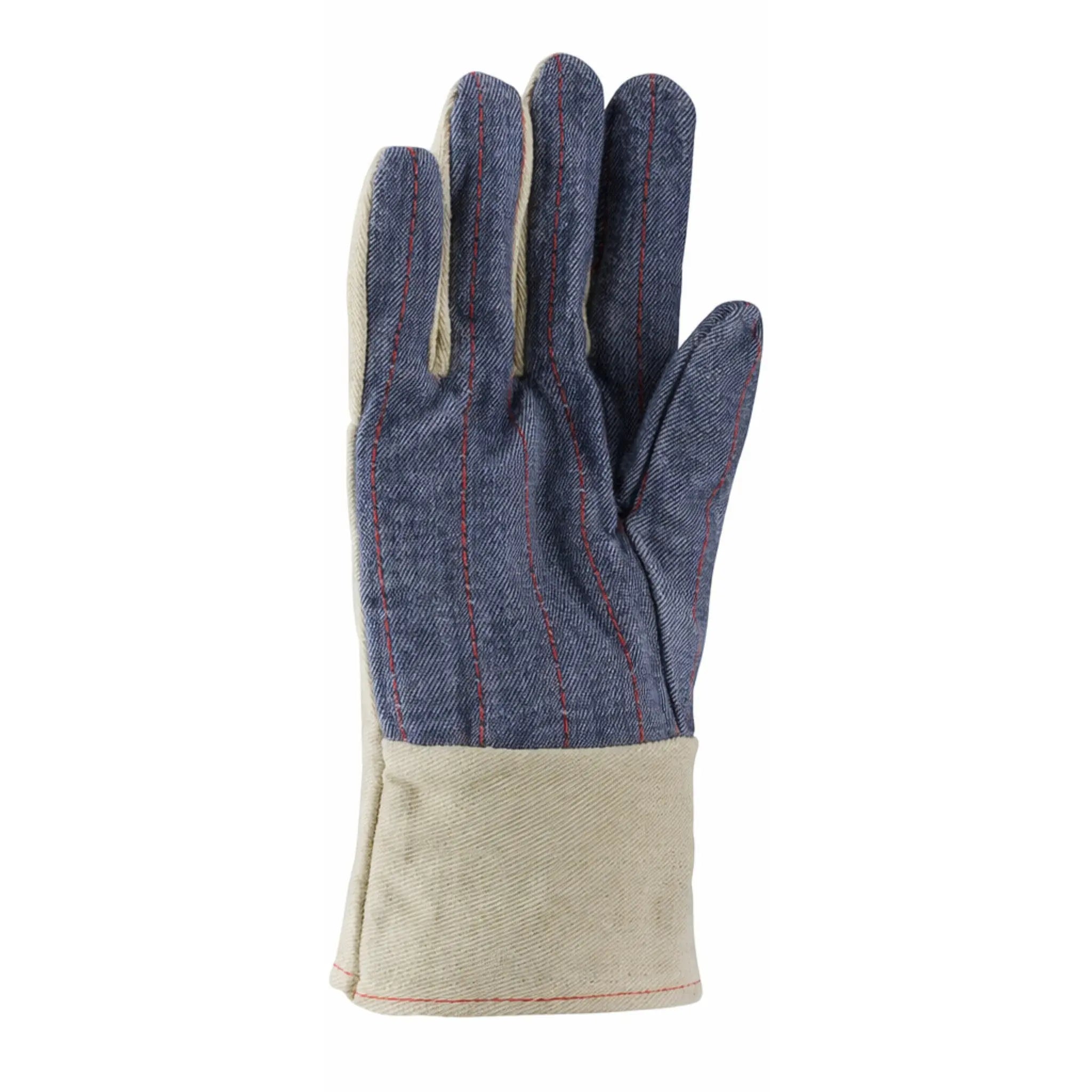 PIP 94-934 Premium Grade Hot Mill Glove with Three-Layers of Cotton Canvas and Denim Palm_Front_Image