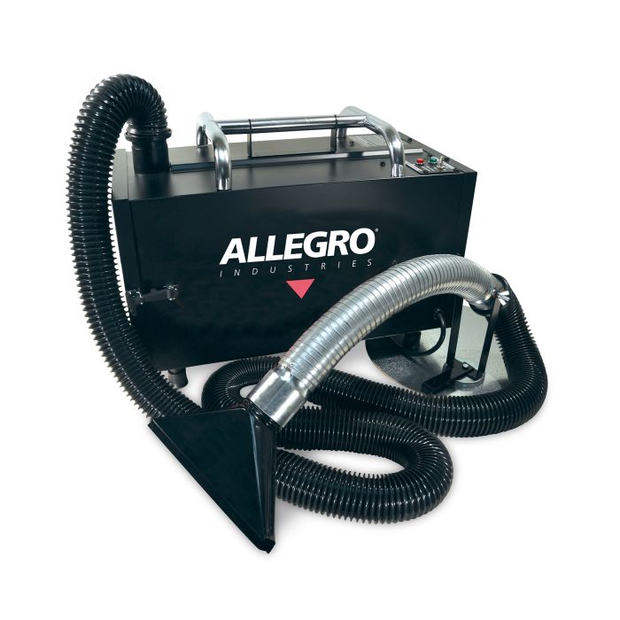 Allegro Portable Fume Extractor w/ Main Filter and Pleated Pre-filter - 1 Unit