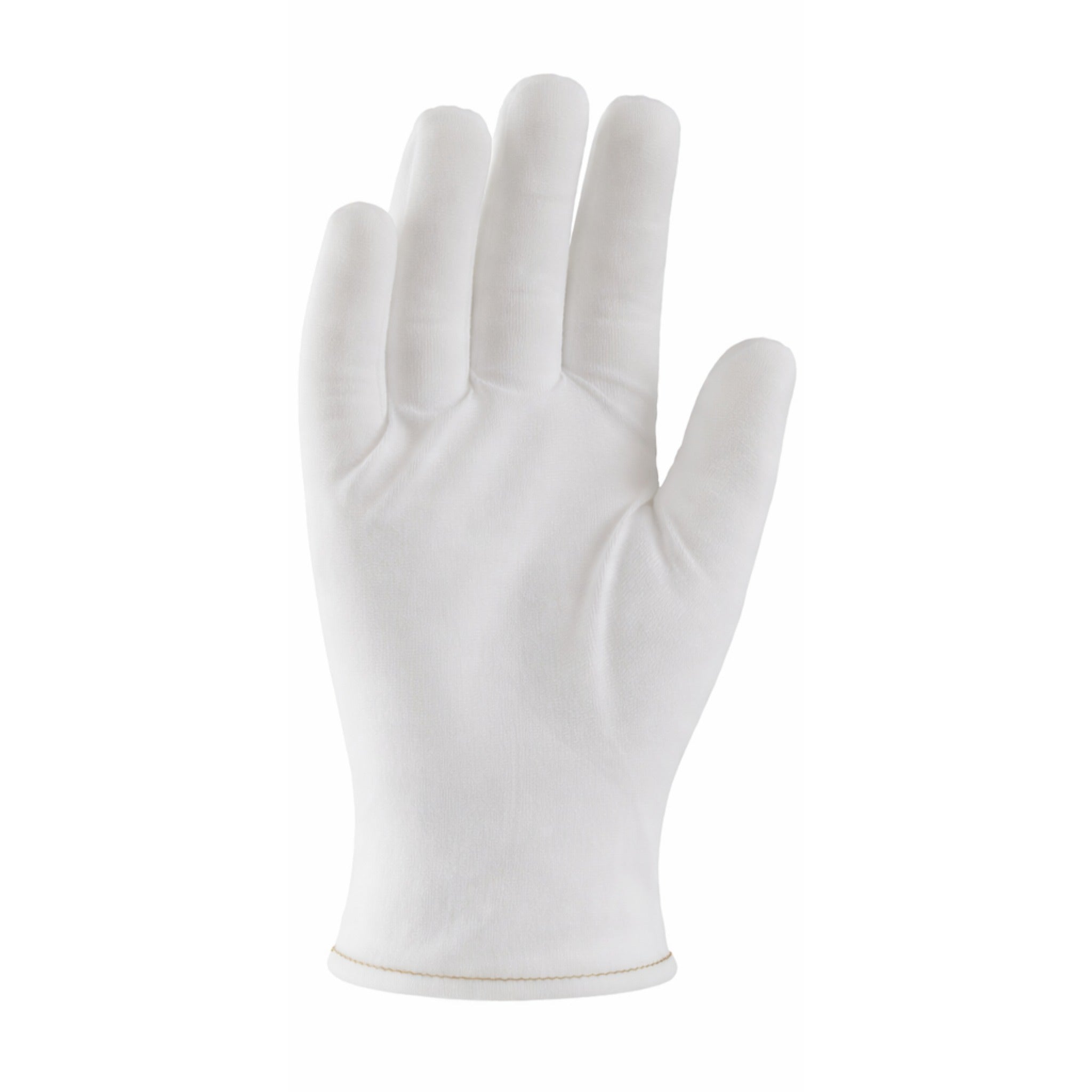 PIP CleanTeam 98-741 40 Denier Tricot Ladies Inspection Glove with Rolled Hem Cuff-Front