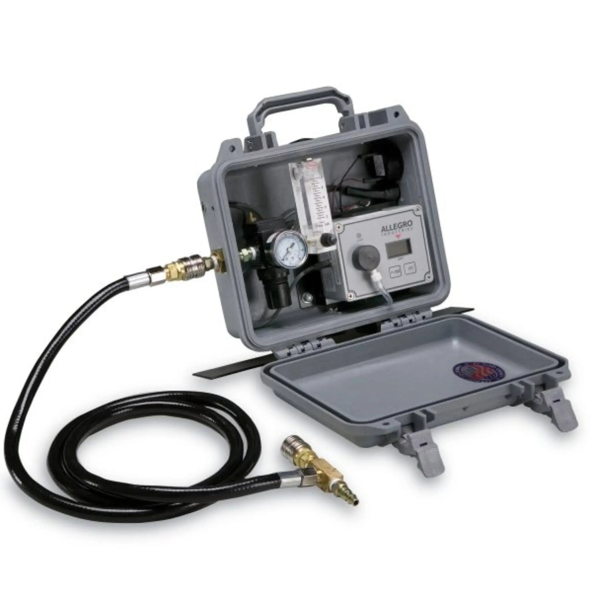 ALLEGRO INDUSTRIES 9871-02 Compressed Air CO Monitor System, AC/DC, 1 Each 