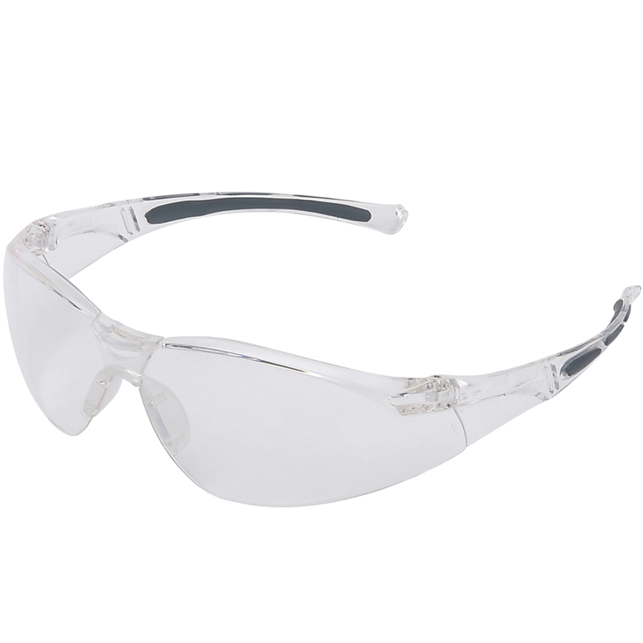 Honeywell Uvex A800 Clear Safety Glasses With Clear Anti-Scratch/Hard Coat Lens-Main_Image