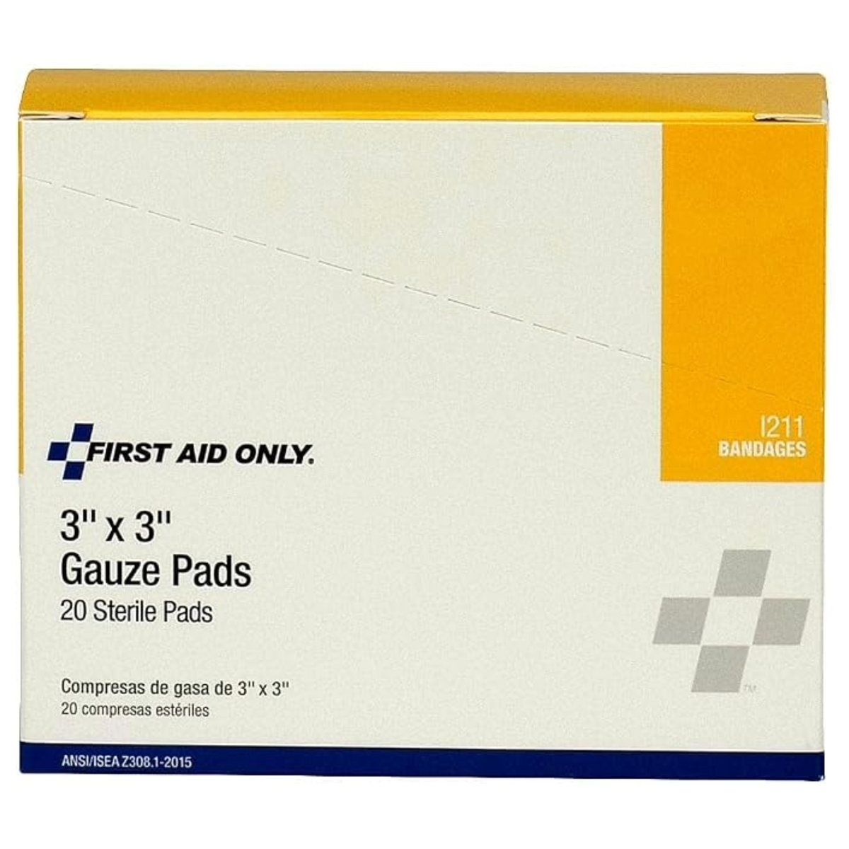 ACME UNITED CORPORATION First Aid Only I211 Gauze Pad, Box