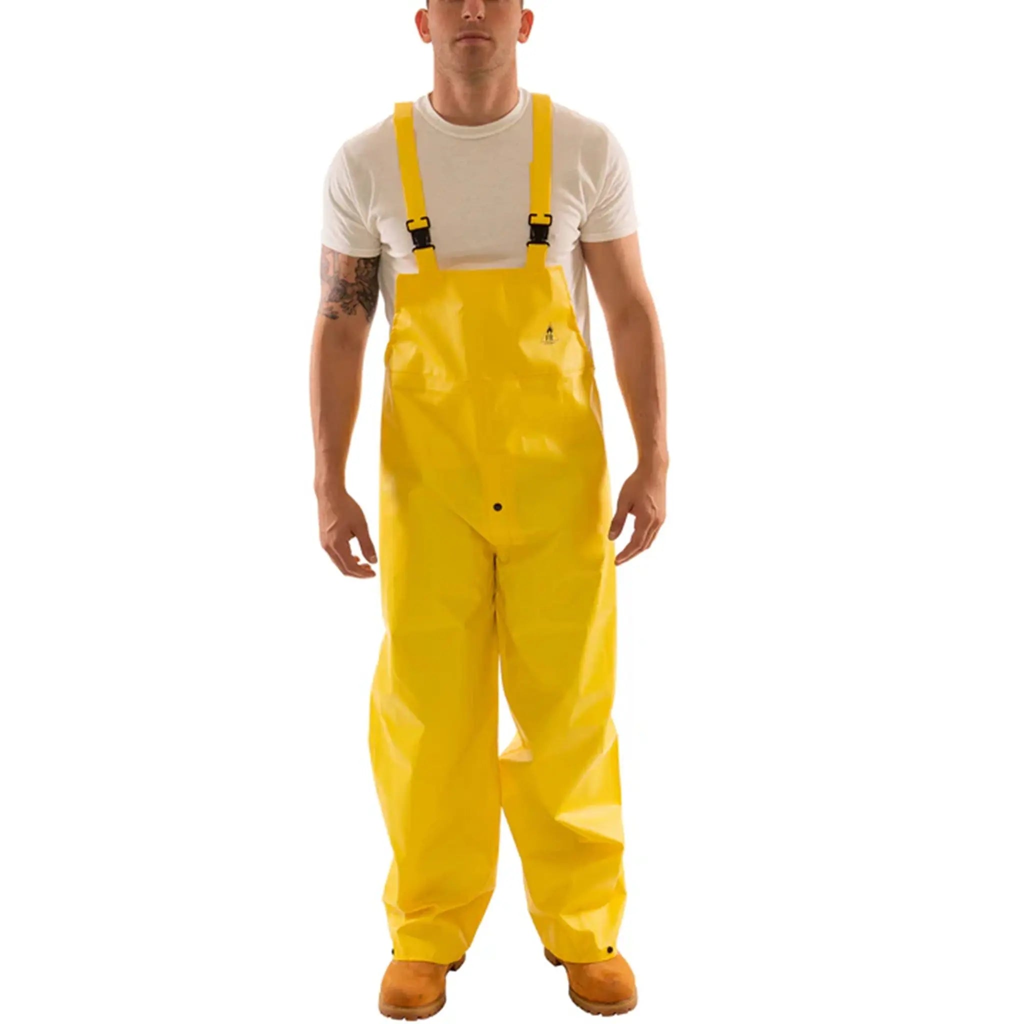 Tingley Rubber Corp S56307 30-Inch DuraScrim PVC And Polyester Rain Suit, 10.5 mil, Yellow, 1 Each