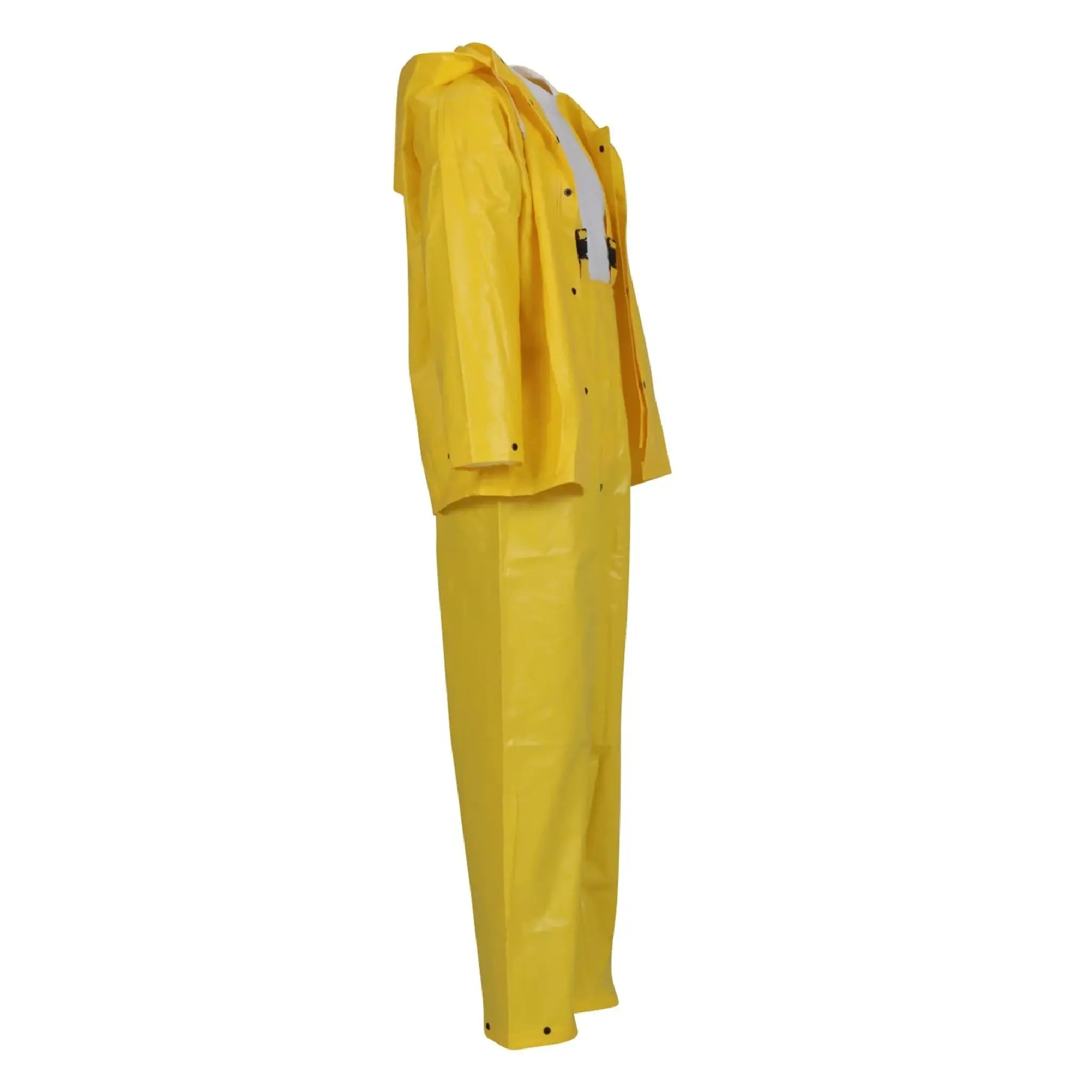 Tingley Rubber Corp S56307 30-Inch DuraScrim PVC And Polyester Rain Suit, 10.5 mil, Yellow, 1 Each