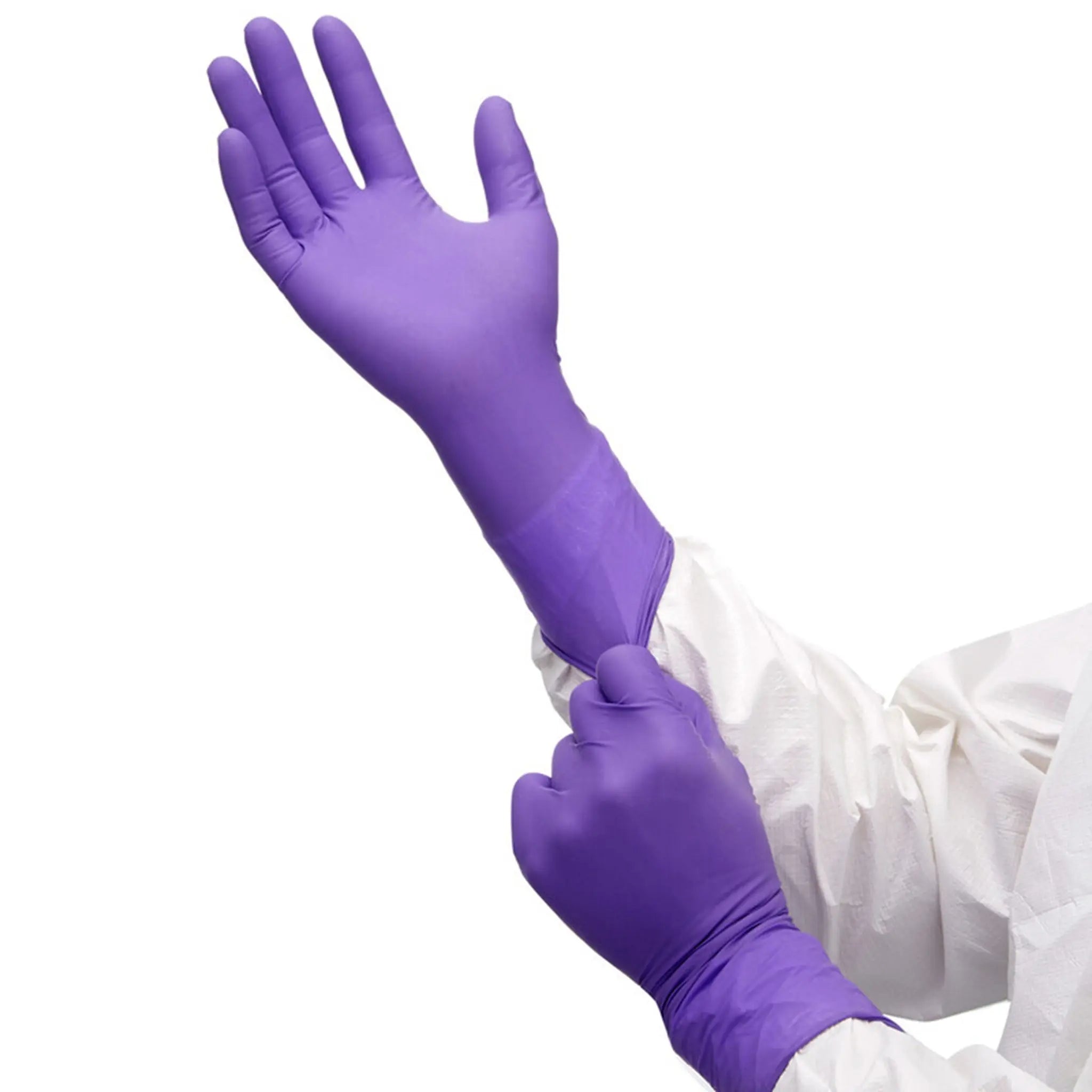 Ansell Kimtech Nitrile Exam Gloves, Purple, Case of 1000, Main Image