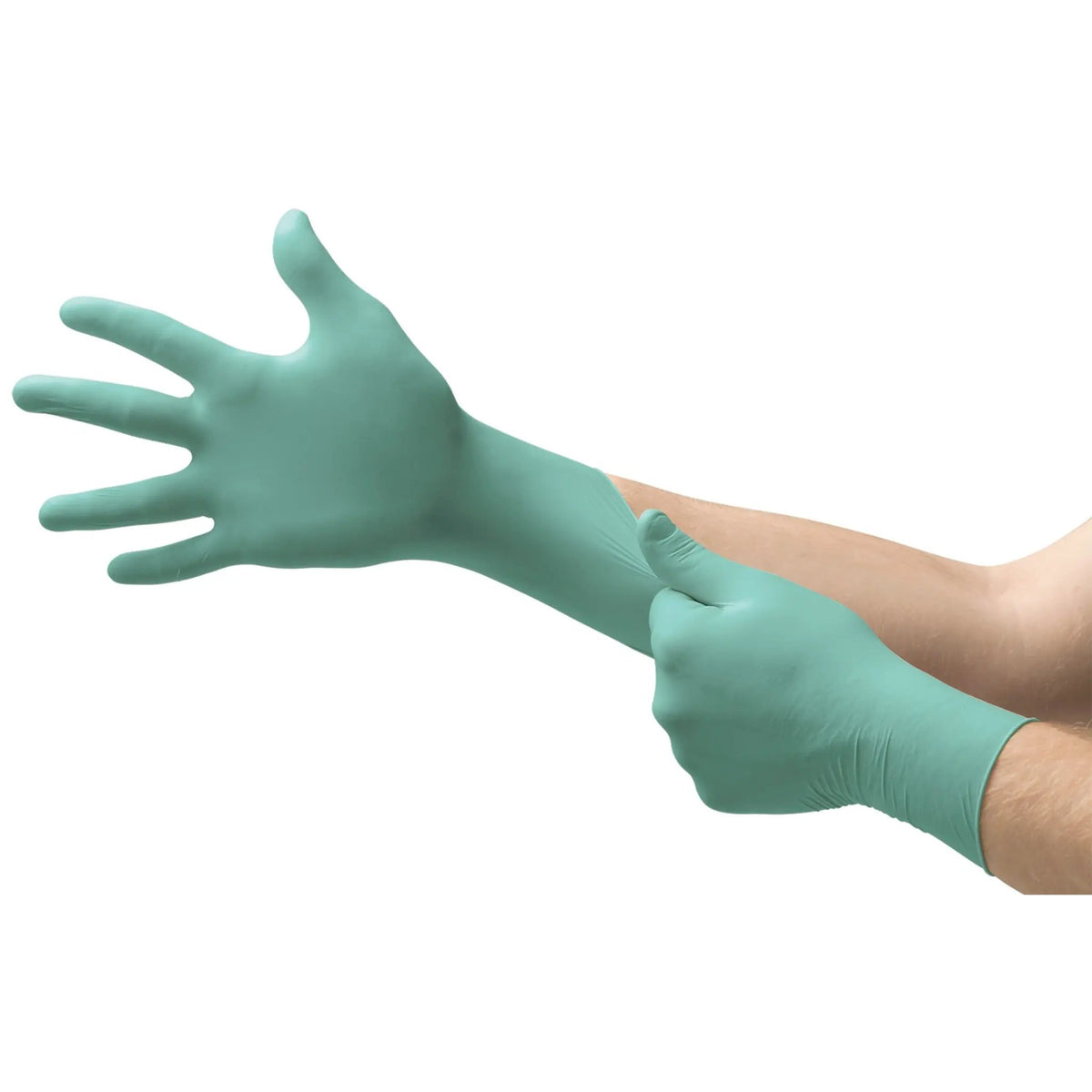 Ansell MICROFLEX NPG-888 NeoPro Disposable Gloves, Green, Box of 100, Case of 10 Boxes